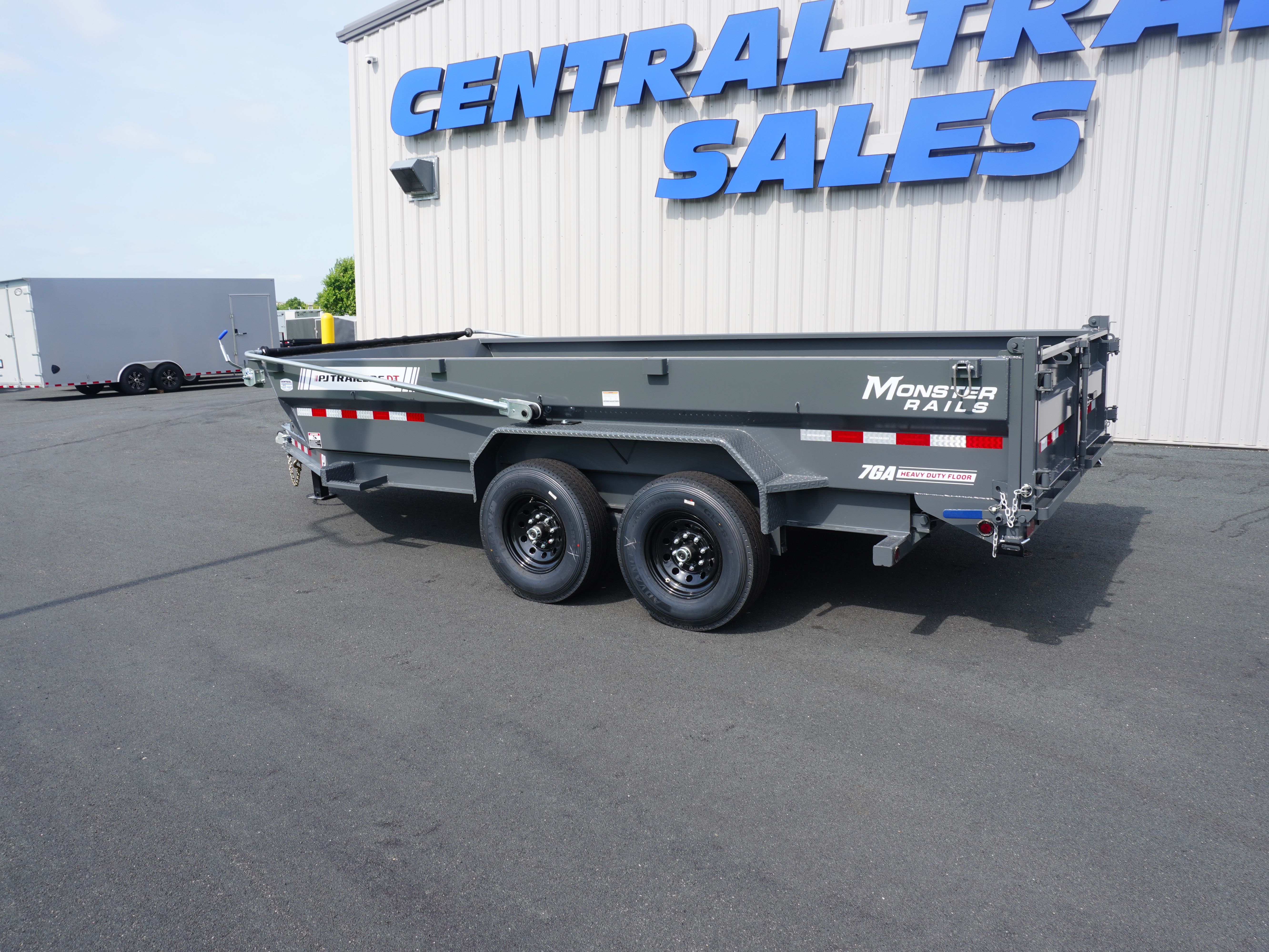 New 2027 PJ Trailers DT1 83 x16ft Dump Trailer