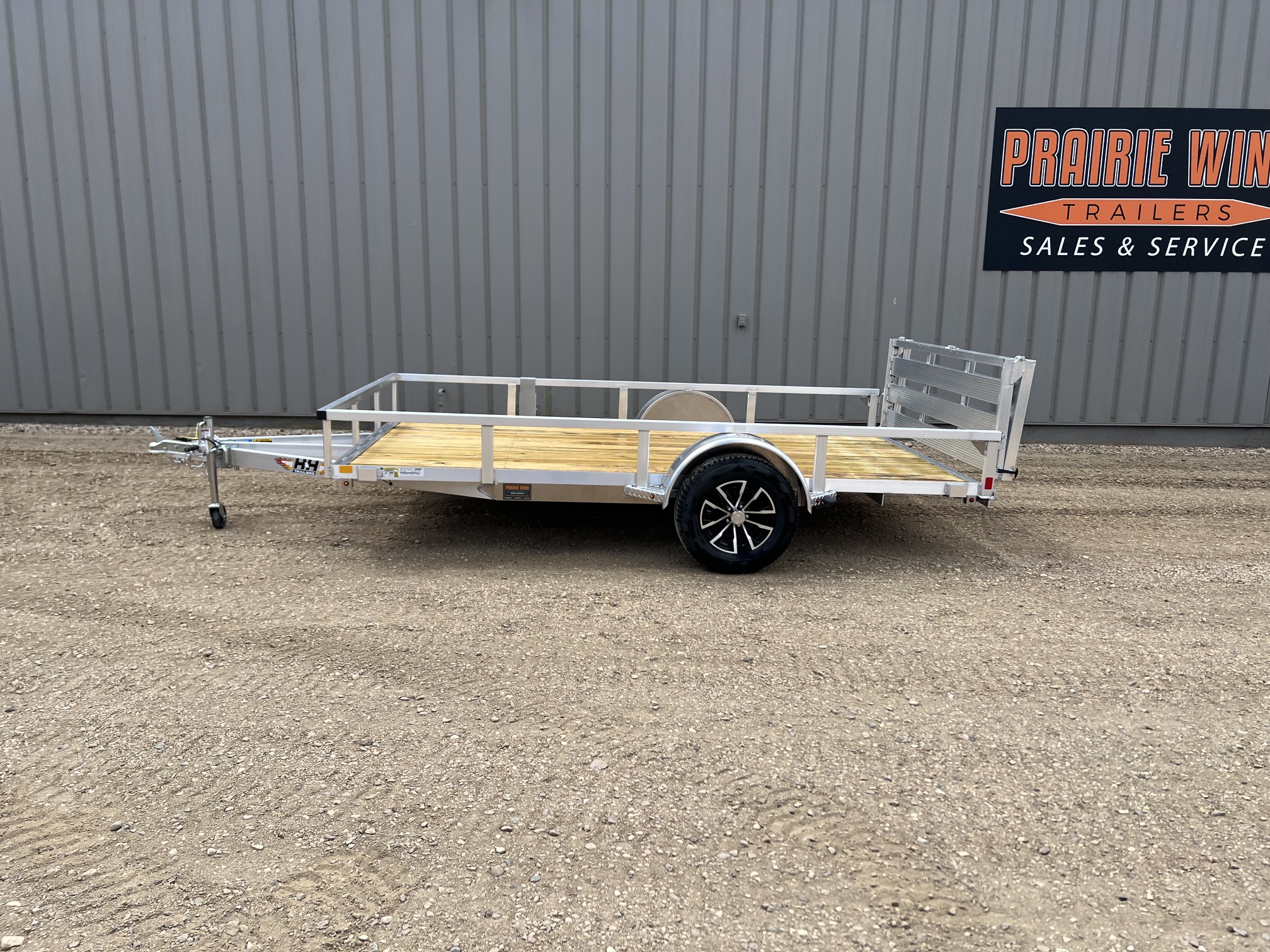 New 2026 H&H Trailers 12' Aluminum Utility Trailer for sale in Humboldt, SD
