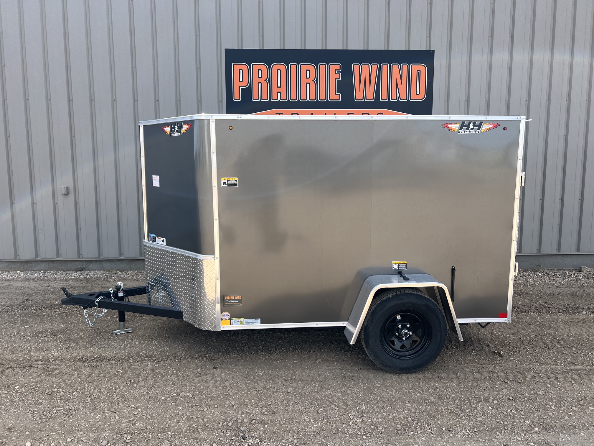 New 2026 H&H Trailers 5 x 8 Cargo / Enclosed Trailer
