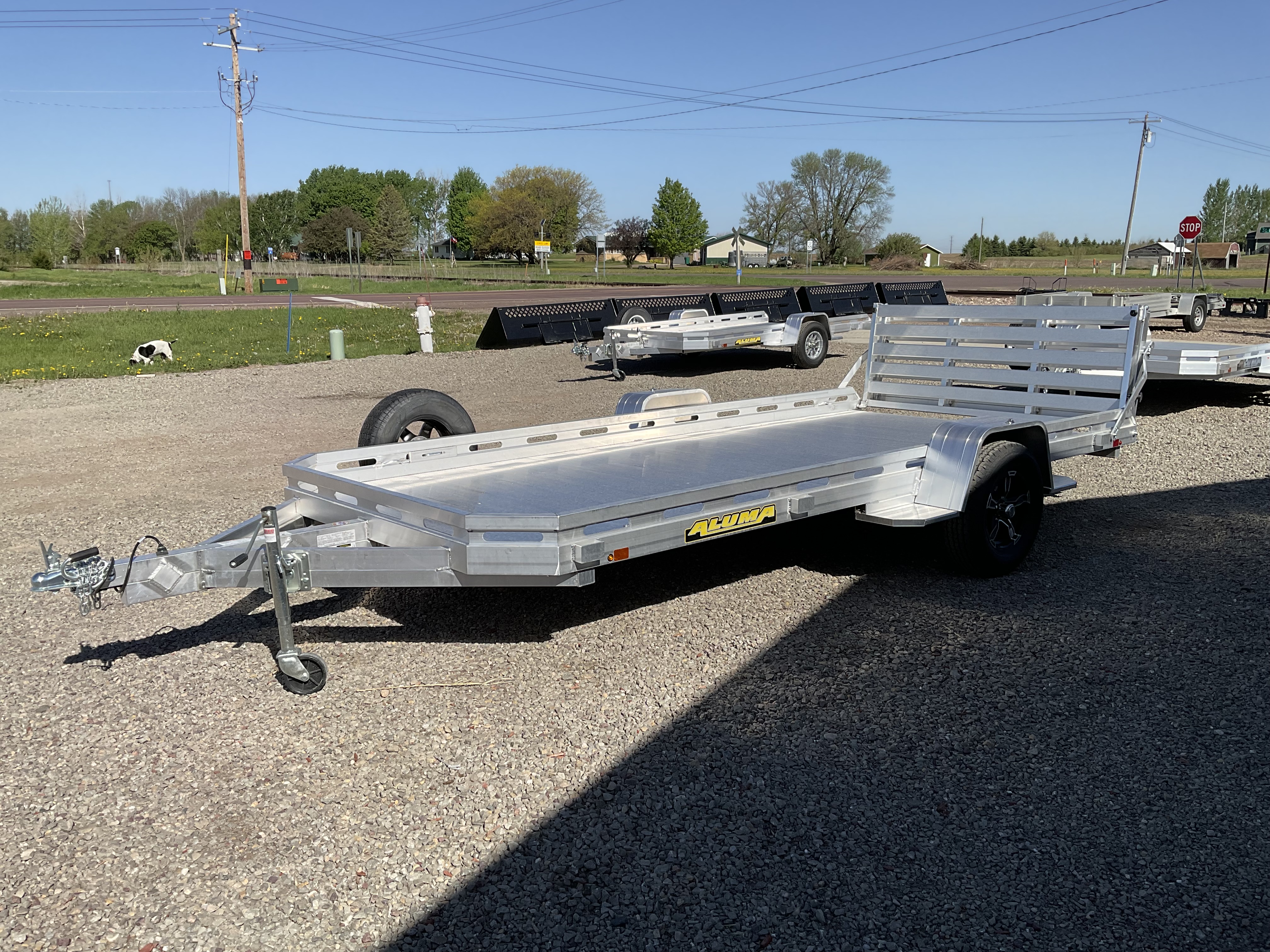 New 2027 ALUM 7814S-BT Utility Trailer