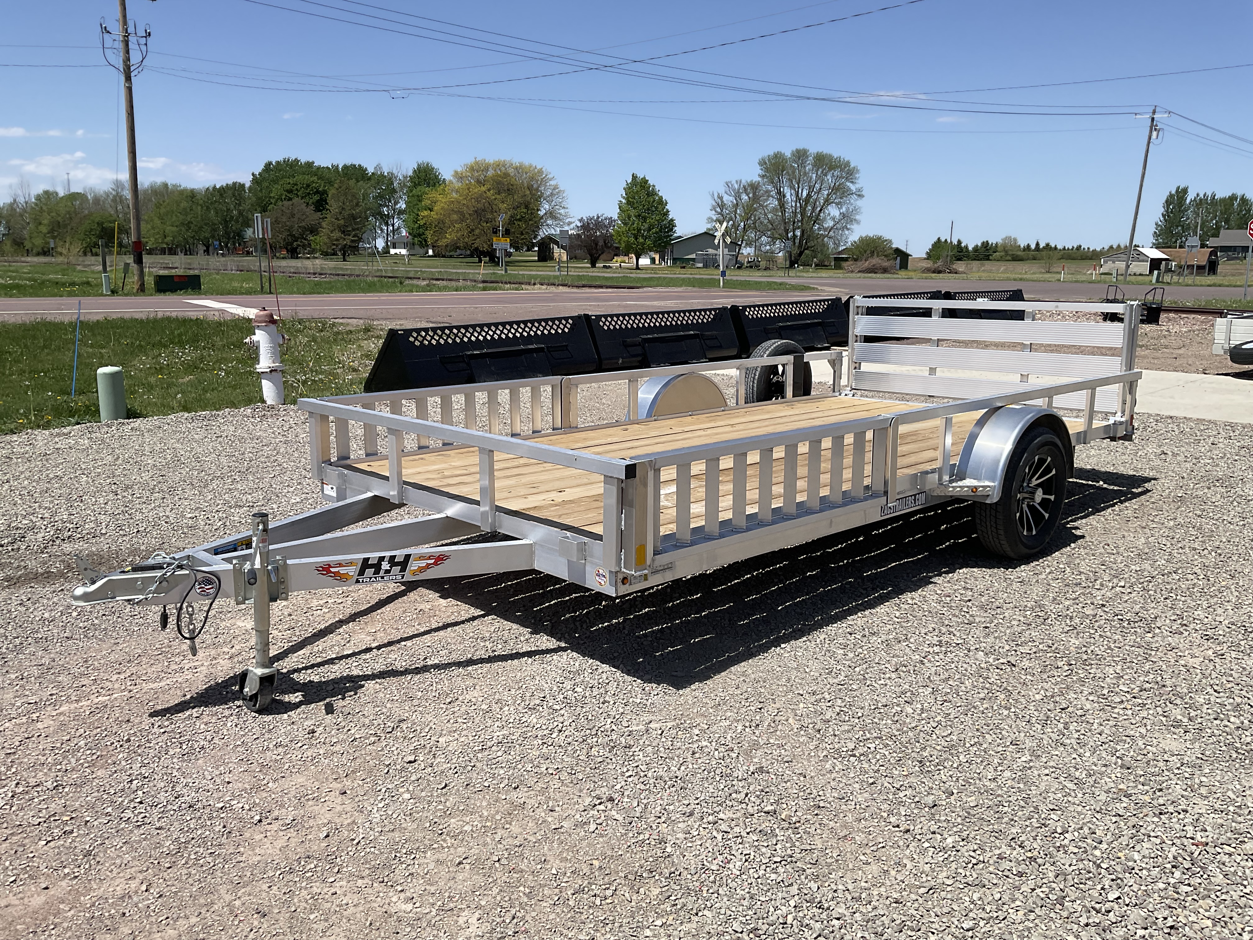 New 2026 H&H Trailers H8214RSAV-030 Utility Trailer