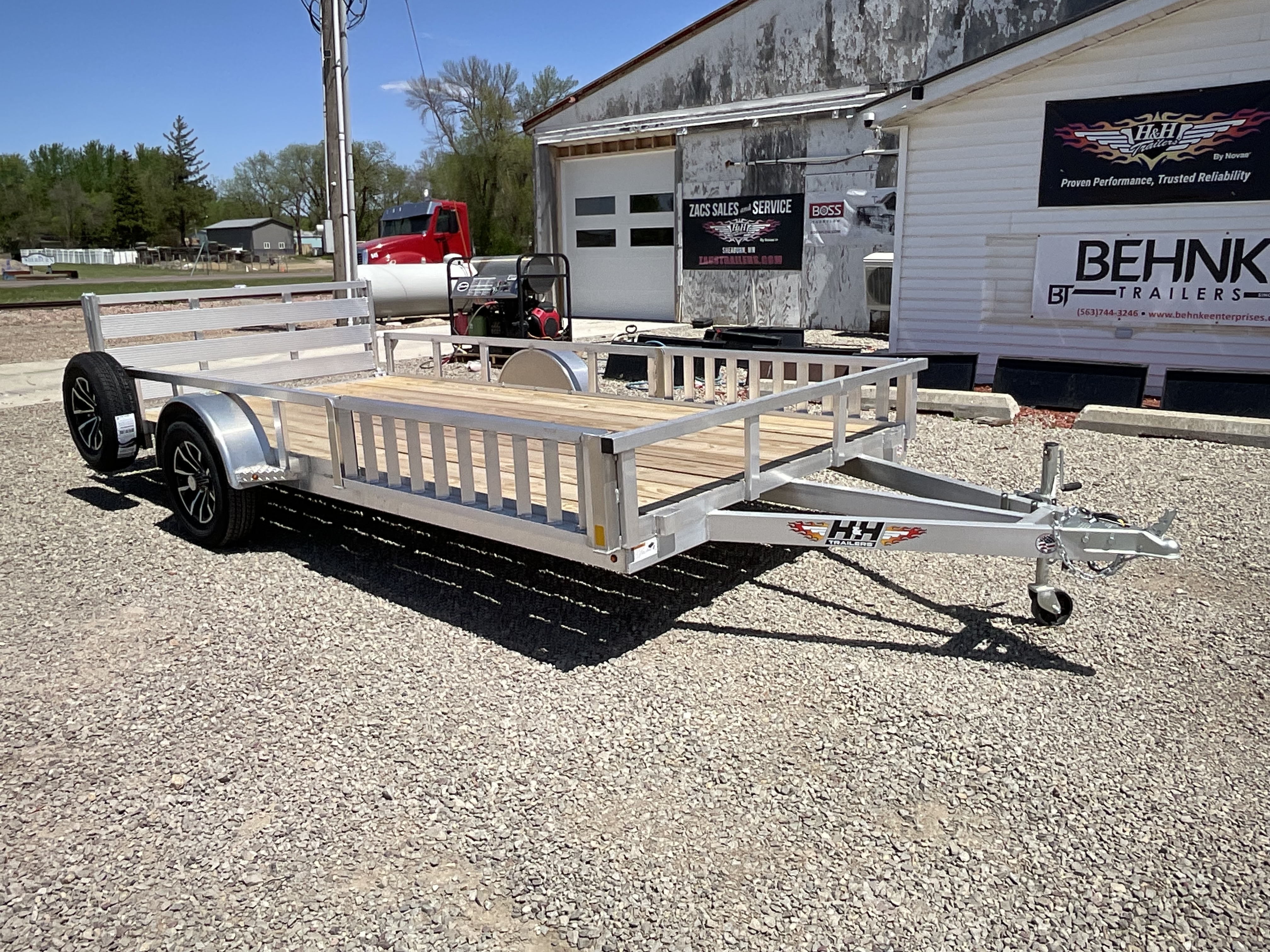 New 2026 H&H Trailers H8214RSAV-030 Utility Trailer