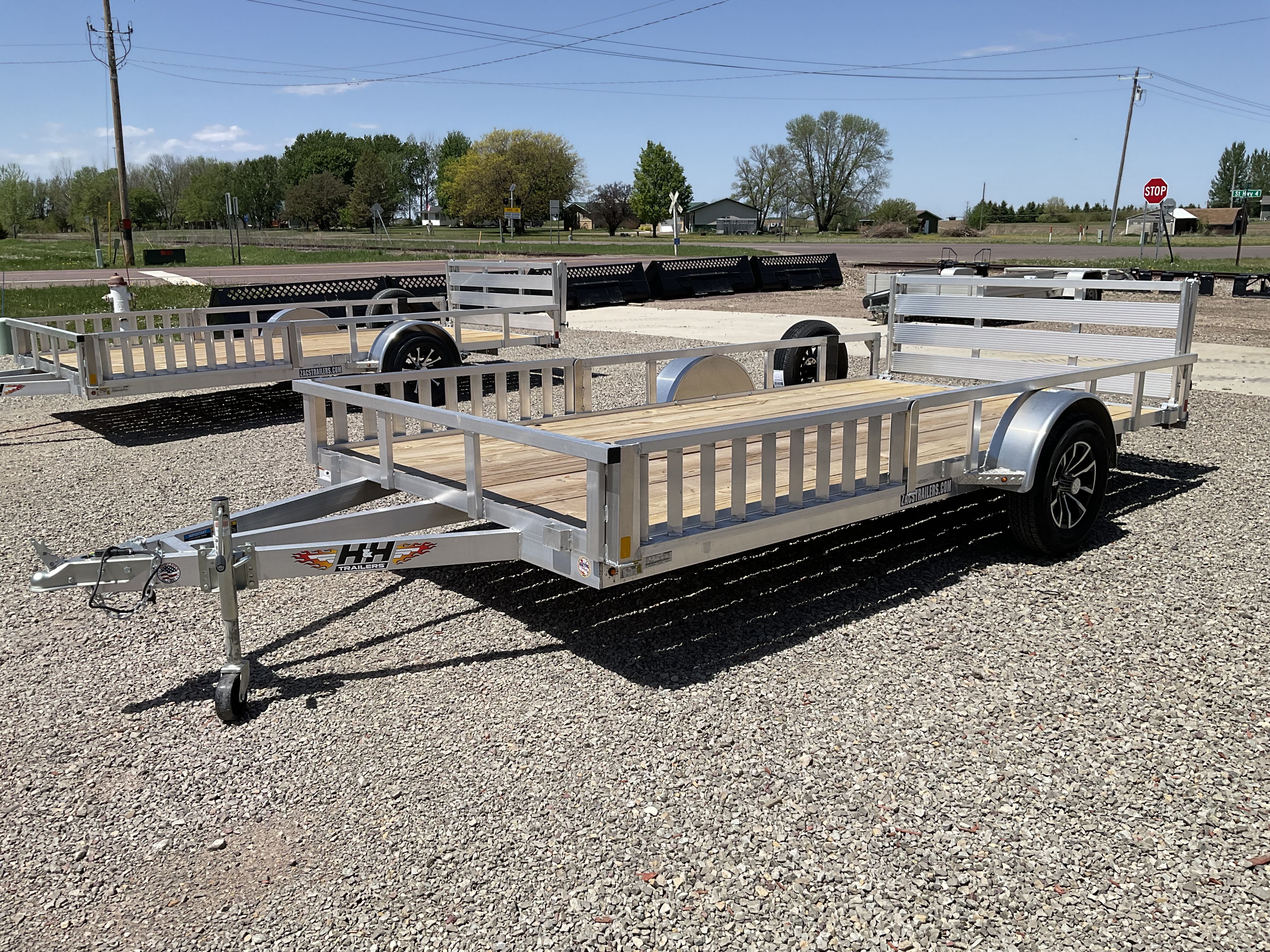 New 2026 H&H Trailers H8214RSAV-030 Utility Trailer