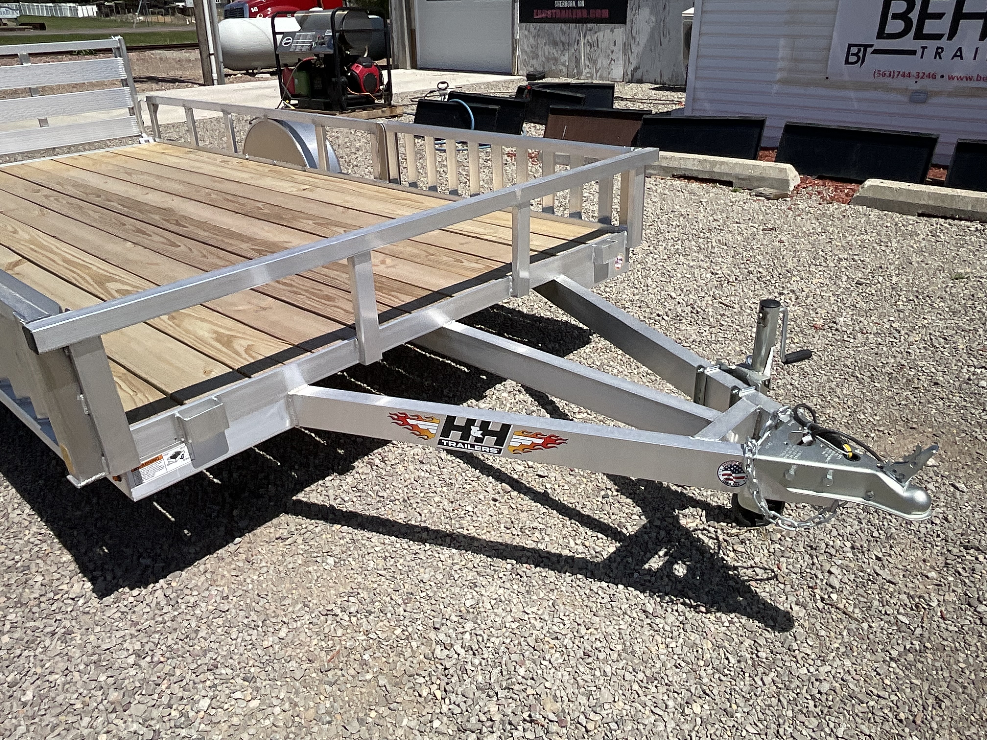 New 2026 H&H Trailers H8214RSAV-030 Utility Trailer