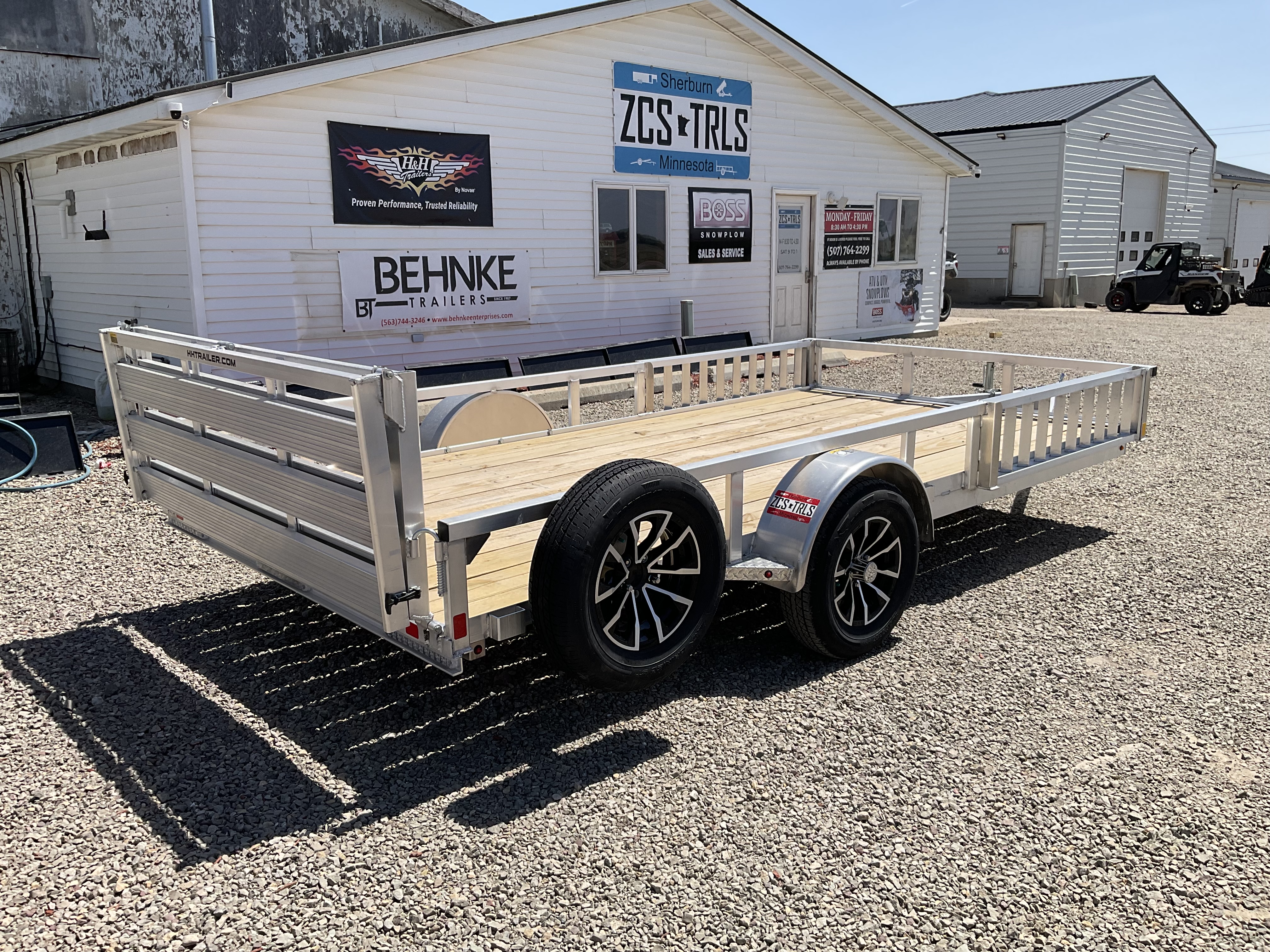 New 2026 H&H Trailers H8214RSAV-030 Utility Trailer