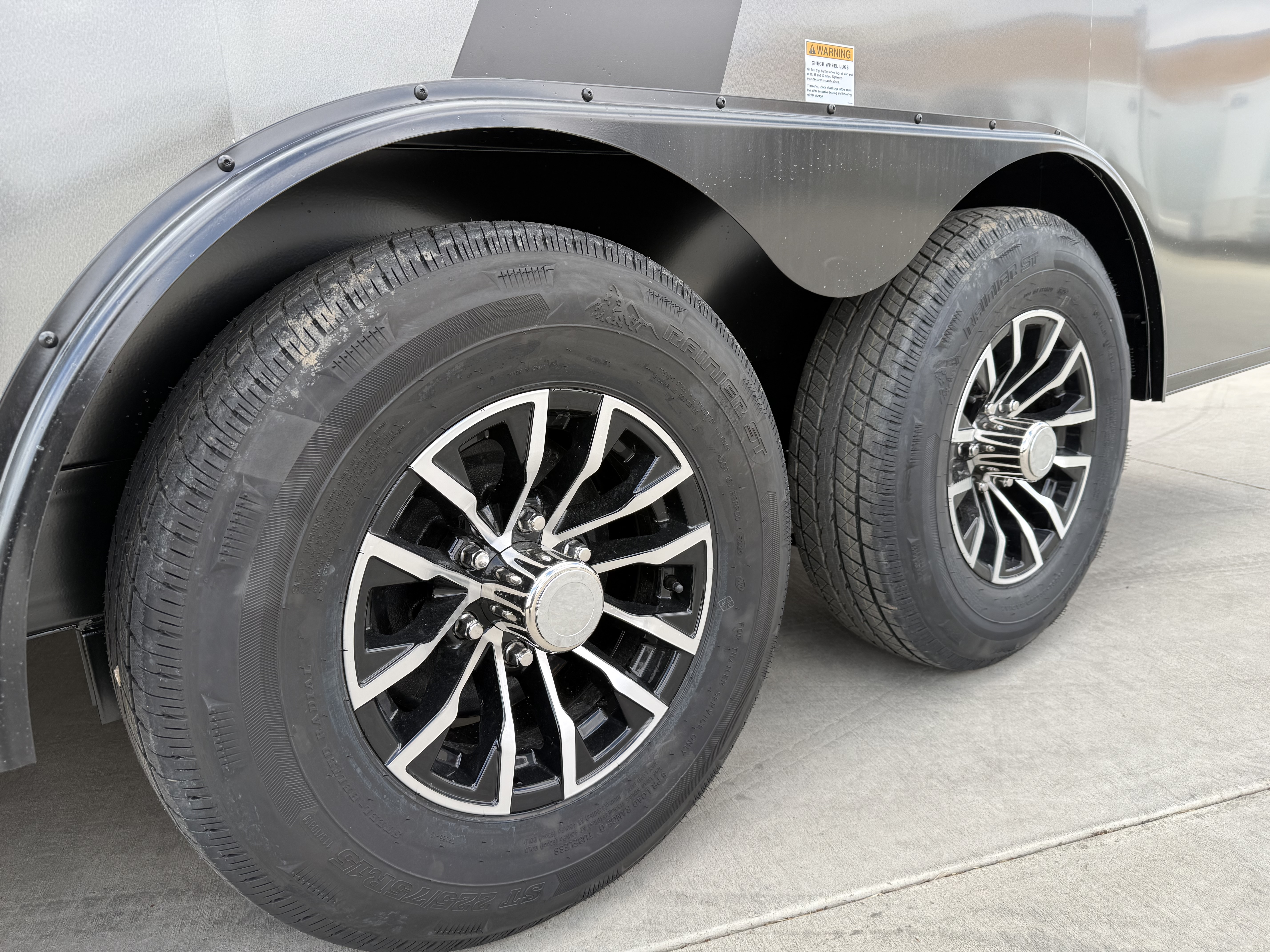 New NEW 2026 AERO 8.5x16 +2’V 7’ TALL, WHITE Interior, BLACKOUT  EDITION QUALITY Enclosed Rear Ramp Car Hauler Cargo Trailer