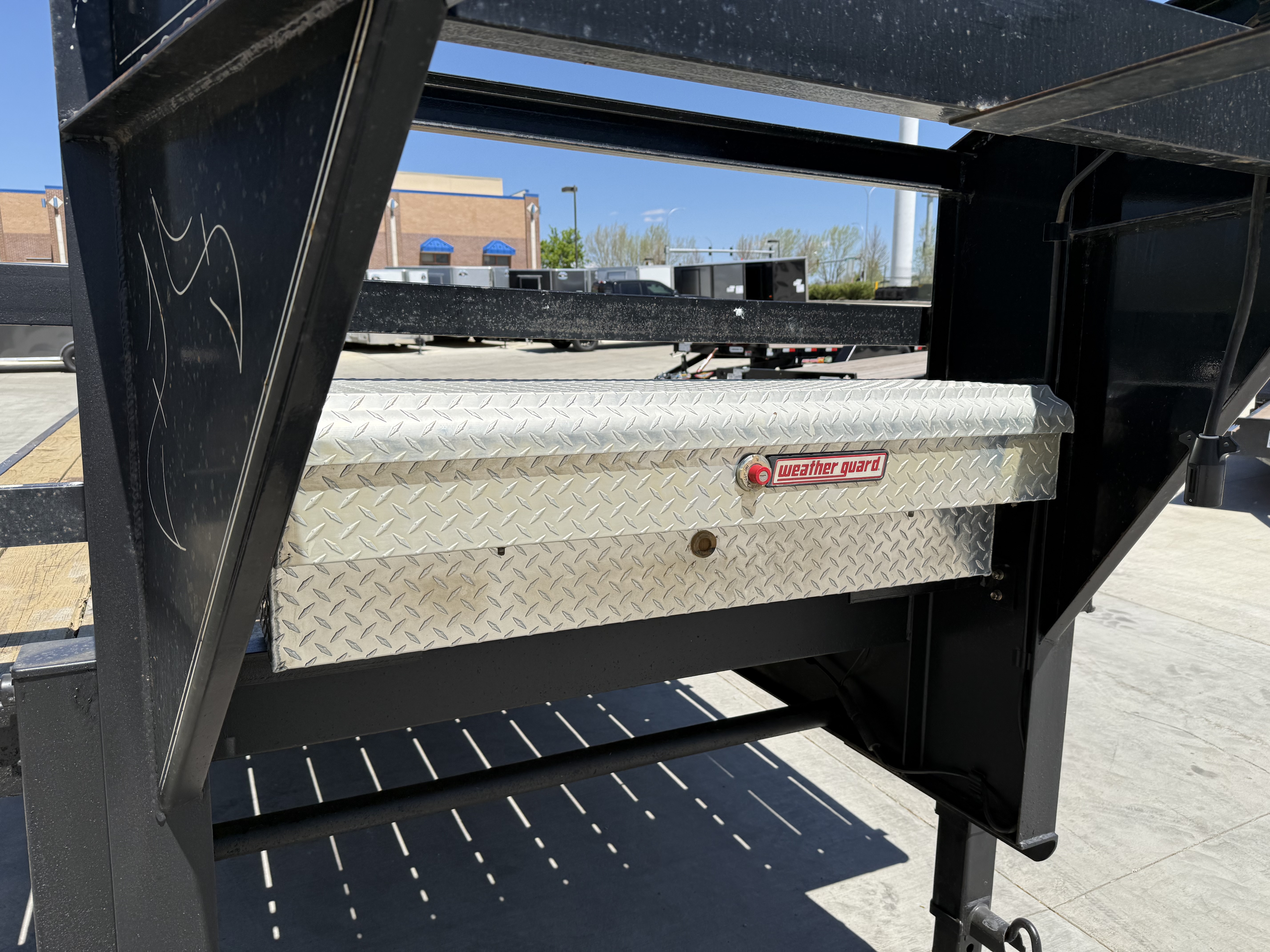 Used 2010 Load Rite 30 foot 21k Flatbed Trailer
