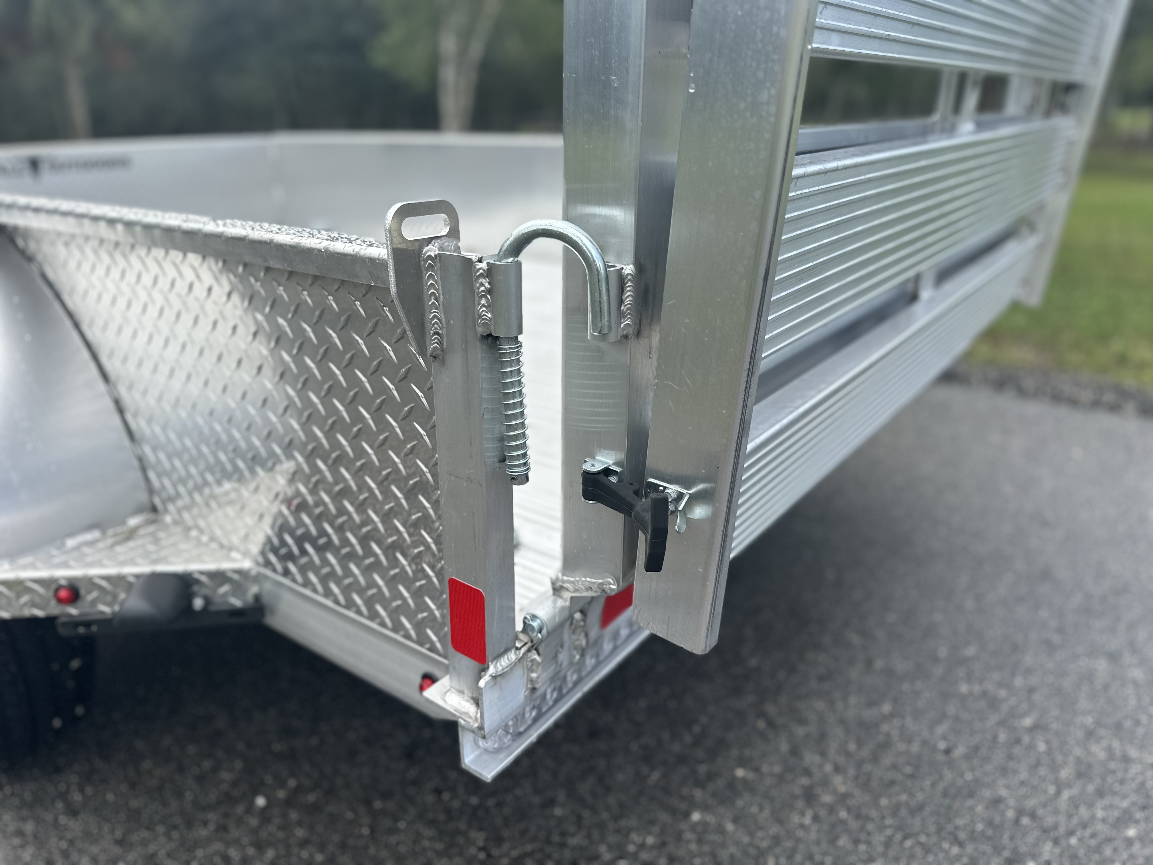 New 2025 H&H Trailers Aluminum Solid Side 3k 5x8 Utility Trailer