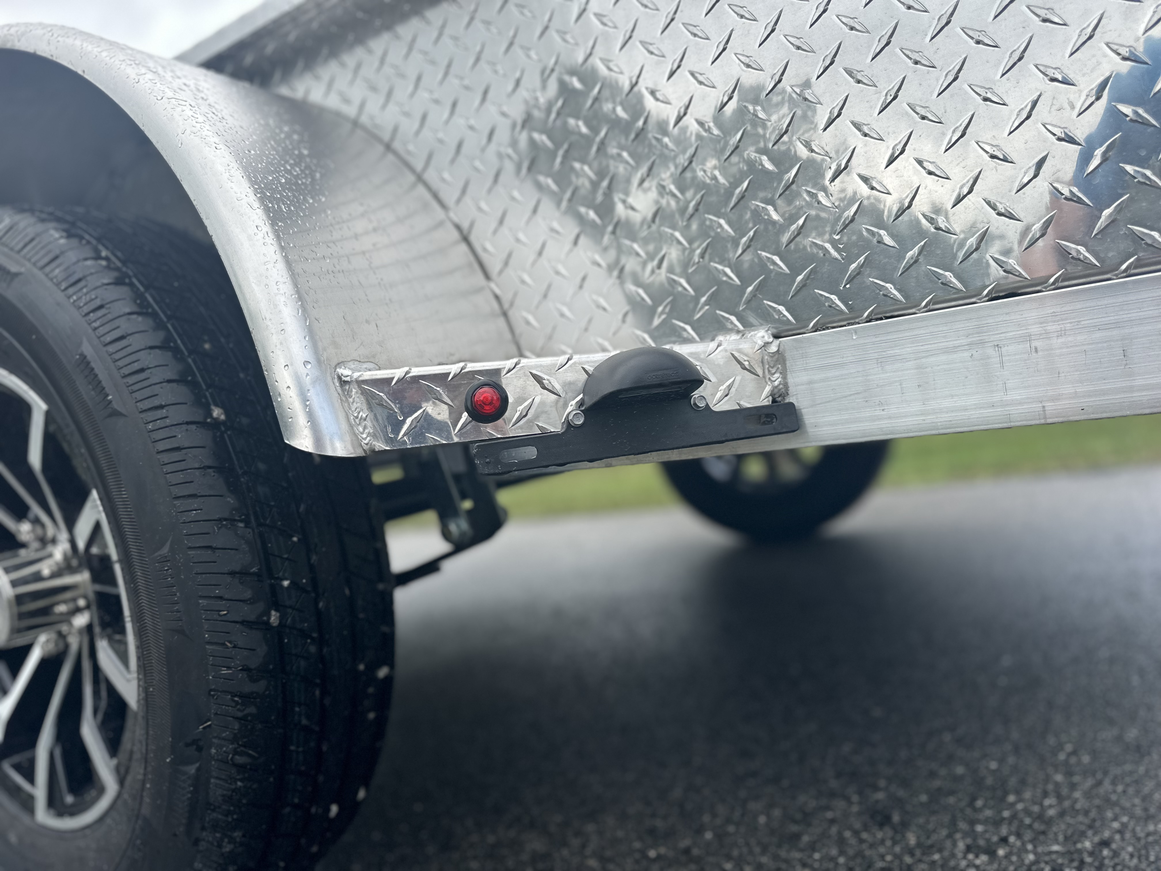 New 2025 H&H Trailers Aluminum Solid Side 3k 5x8 Utility Trailer
