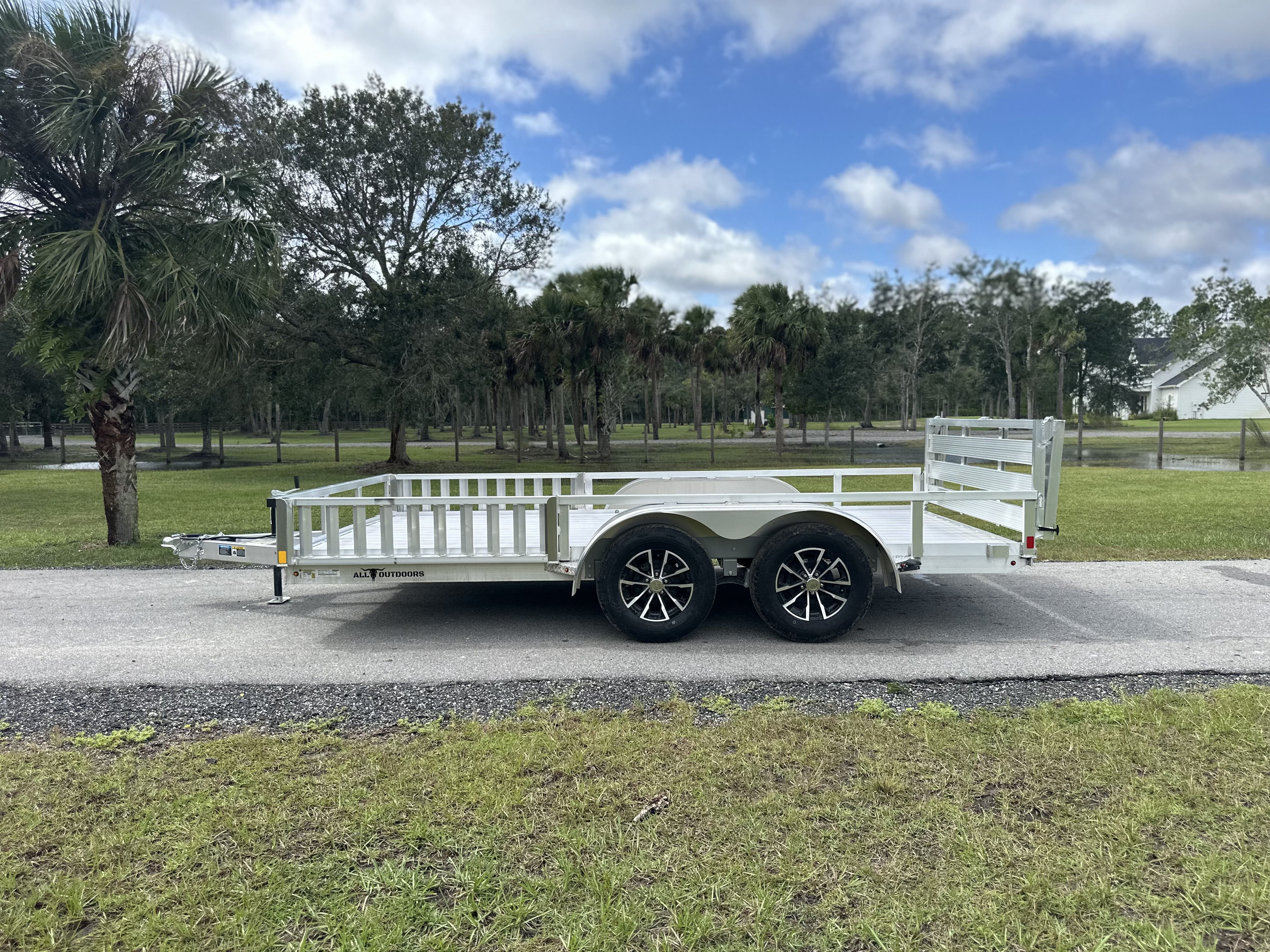 New 2026 H&H Trailers 7K 7X14 ATV Trailer