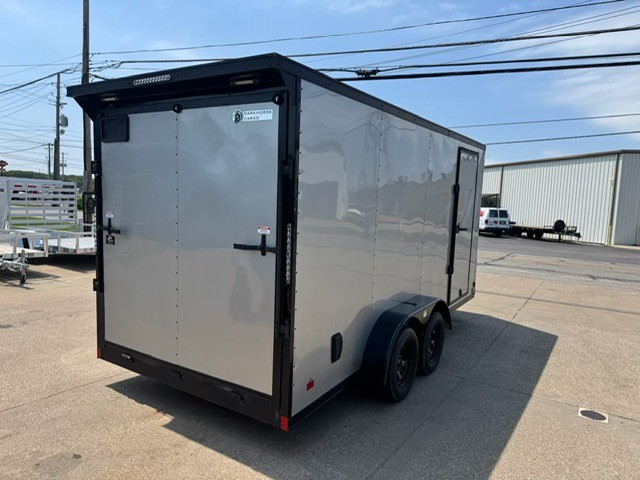 Used USED 2025 Darkhorse Cargo 7x16 7K 7' Tall Cargo / Enclosed Trailer
