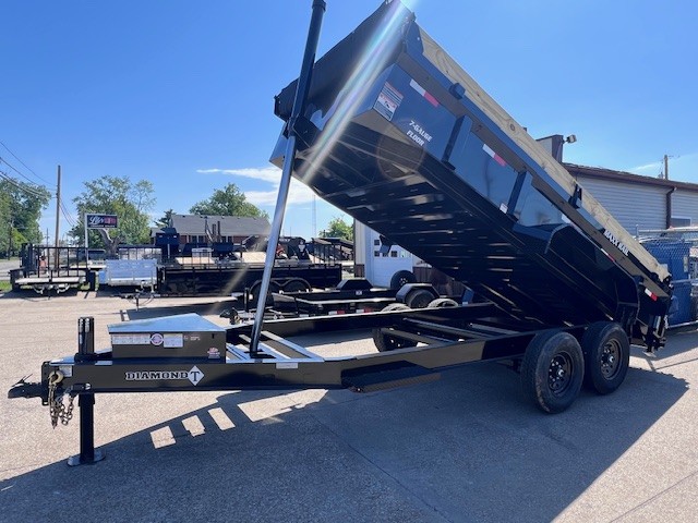 New 2026 Diamond T 83x16 14K Telescopic Dump Trailer