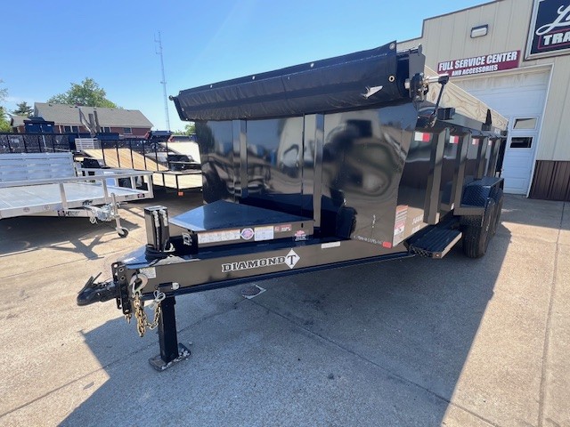 New 2026 Diamond T 83x16 14K 36" Sides Telescopic Dump Trailer