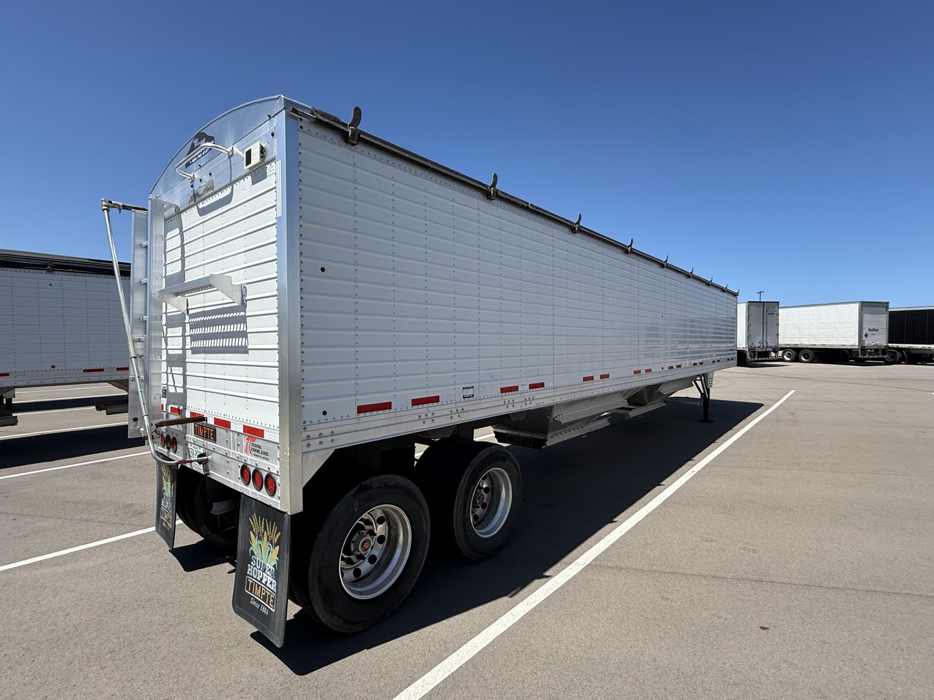 Used $1,650/month 2020 Timpte White 42x96x78 Hopper Trailer Rent to Own