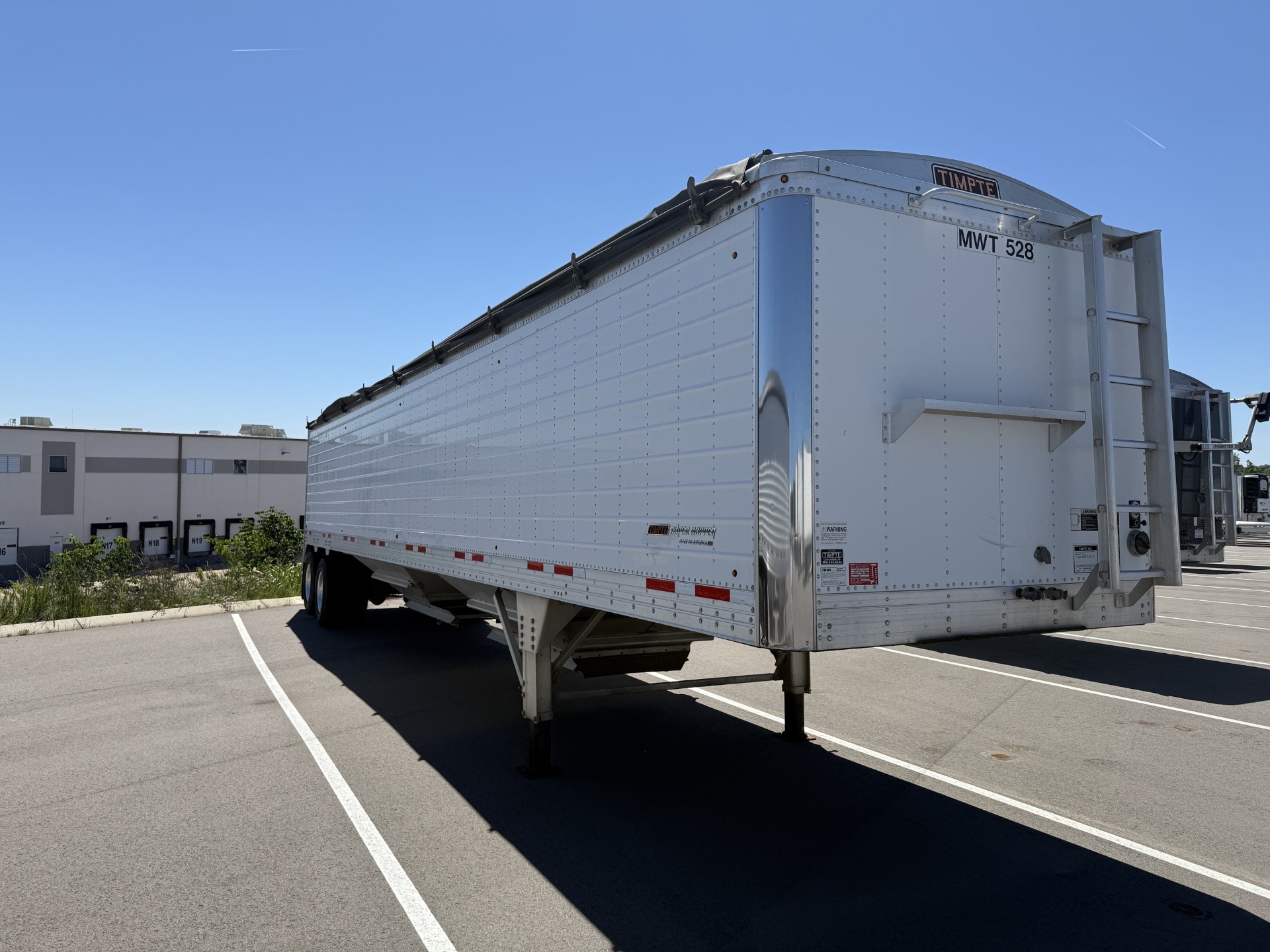 Used $1,650/month 2022 Timpte White 42x96x78 Hopper Trailer Rent to Own