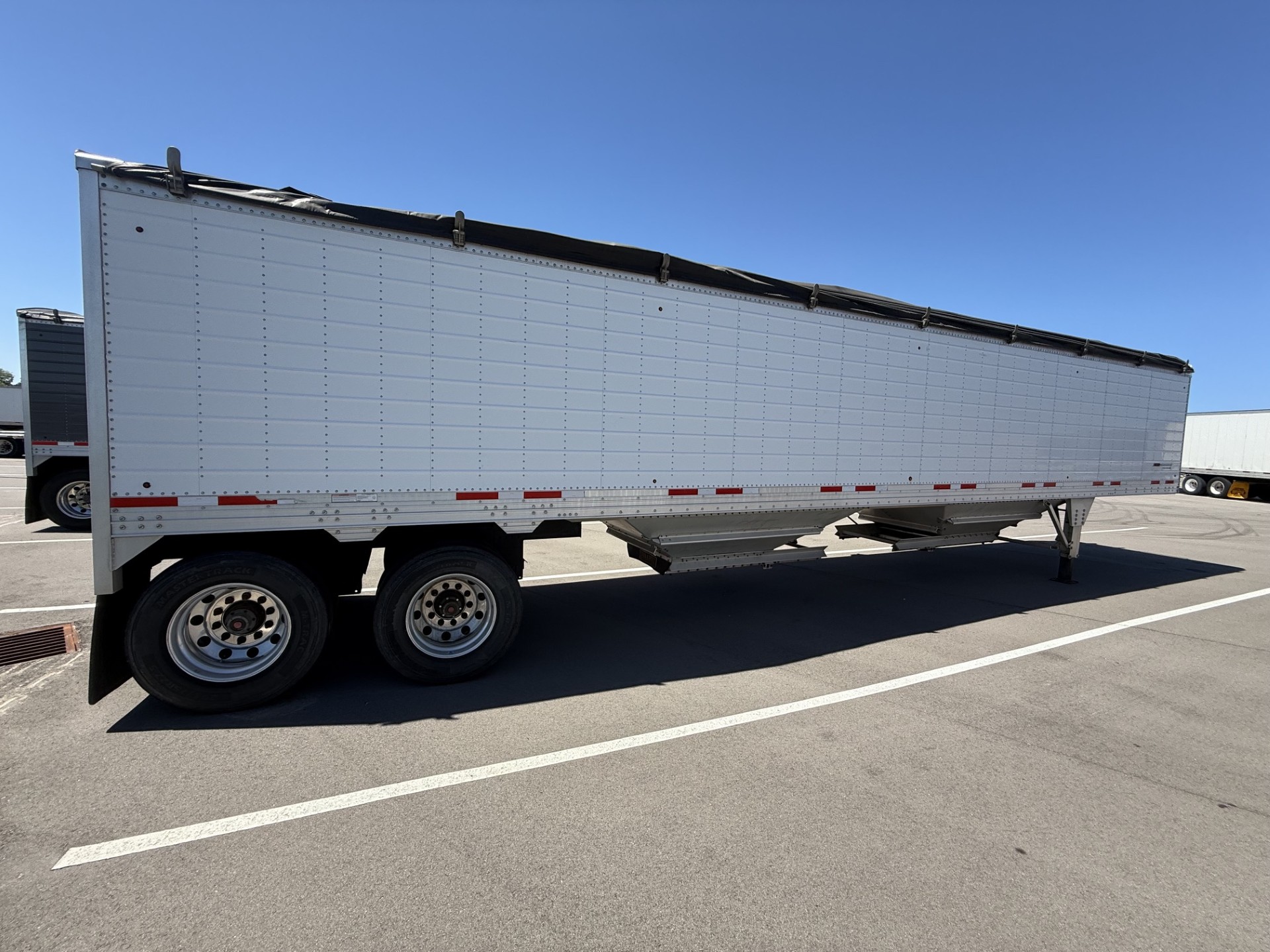 Used $1,650/month 2022 Timpte White 42x96x78 Hopper Trailer Rent to Own