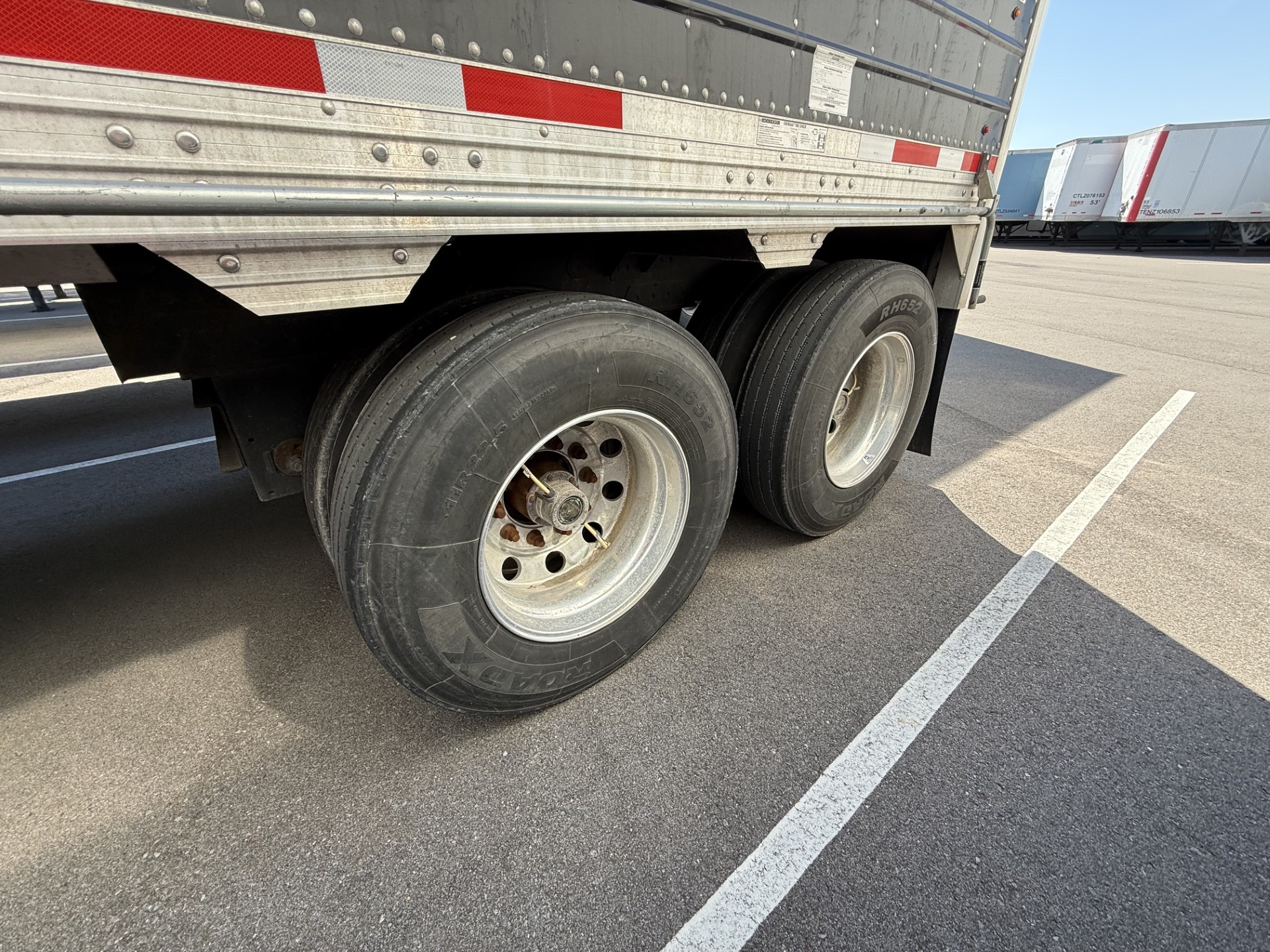 Used $1,695/month 2025 Timpte BLACK 42x96x78 Hopper Trailer Rent to Own-Hi Flow tubs, Electric Tarp