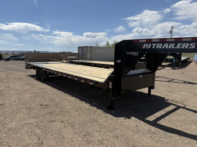 New 2027 PJ Trailers LQ 30' Goose Neck Deckover Trailer- 17.5K