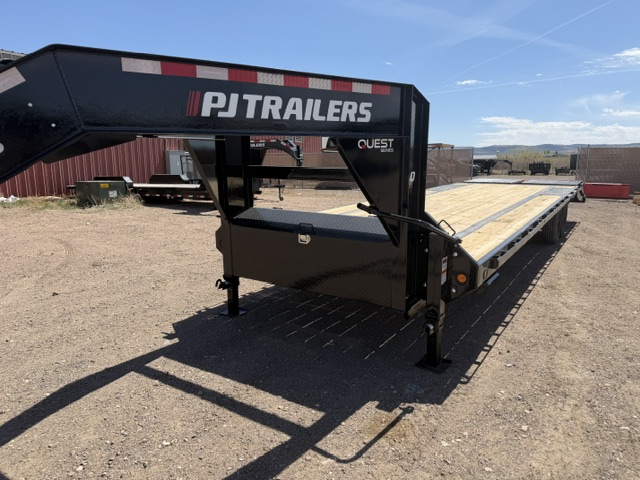 New 2027 PJ Trailers LQ 30' Goose Neck Deckover Trailer- 17.5K