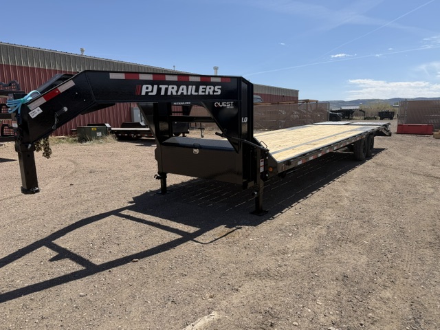 New 2027 PJ Trailers LQ 30' Goose Neck Deckover Trailer- 17.5K