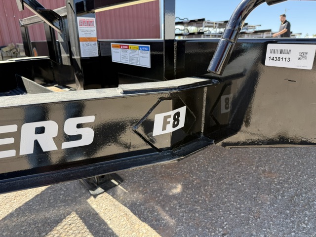 New 2027 PJ F8 Deckover Trailer- 24'- 14K- W/Monster Ramps