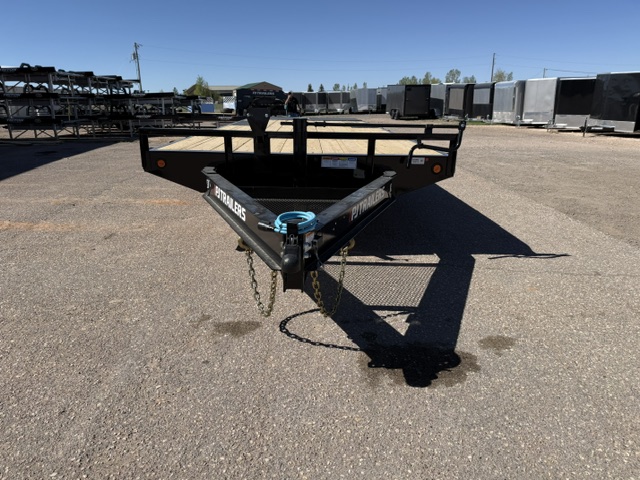 New 2027 PJ F8 Deckover Trailer- 24'- 14K- W/Monster Ramps