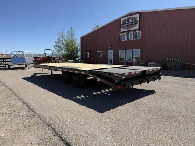 New 2027 PJ F8 Deckover Trailer- 24'- 14K- W/Monster Ramps