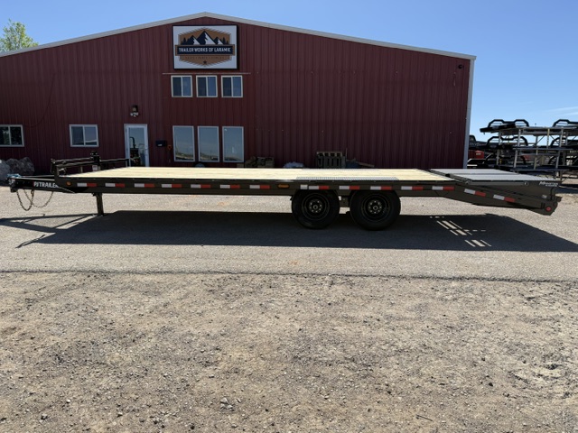 New 2027 PJ F8 Deckover Trailer- 24'- 14K- W/Monster Ramps