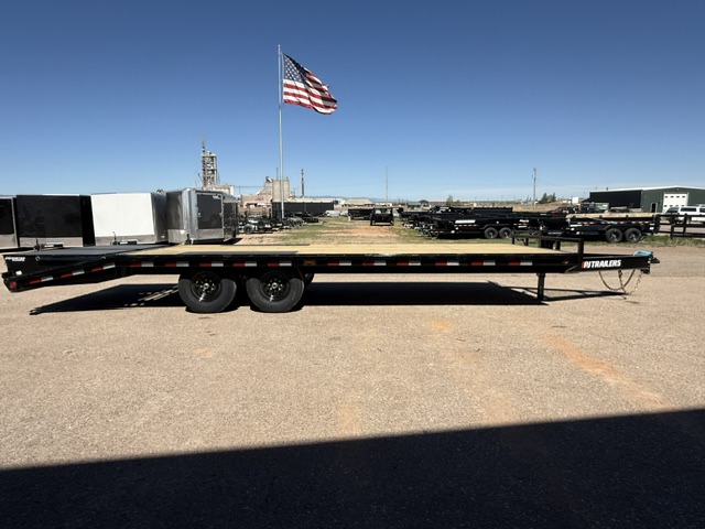 New 2027 PJ F8 Deckover Trailer- 24'- 14K- W/Monster Ramps