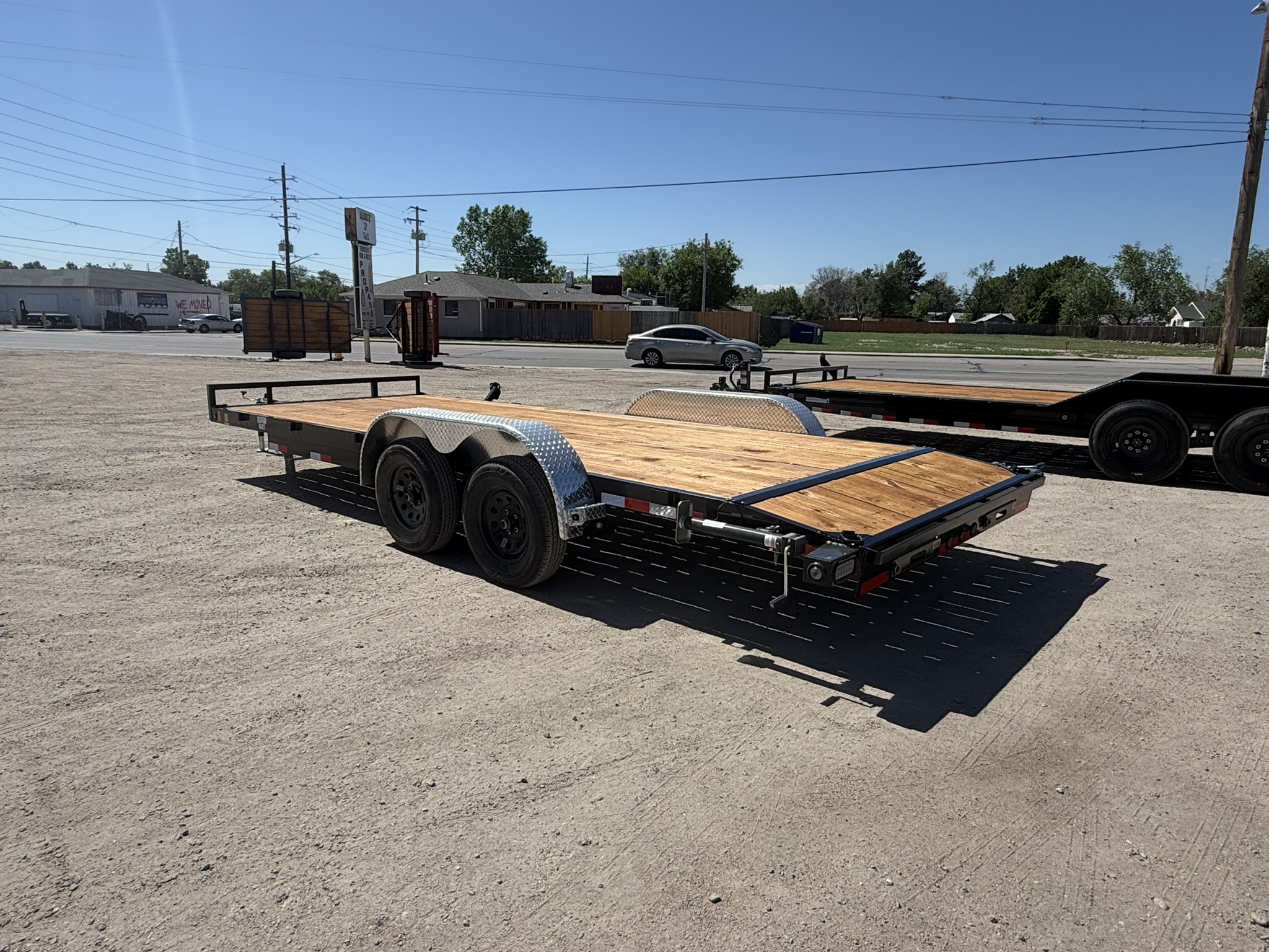 New 2026 Load Trail 7-20 Car Hauler W/ Aluminum Fenders 7K GVWR