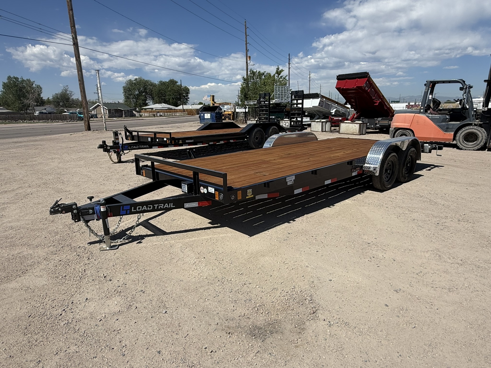 New 2026 Load Trail 7-20 Car Hauler W/ Aluminum Fenders 7K GVWR