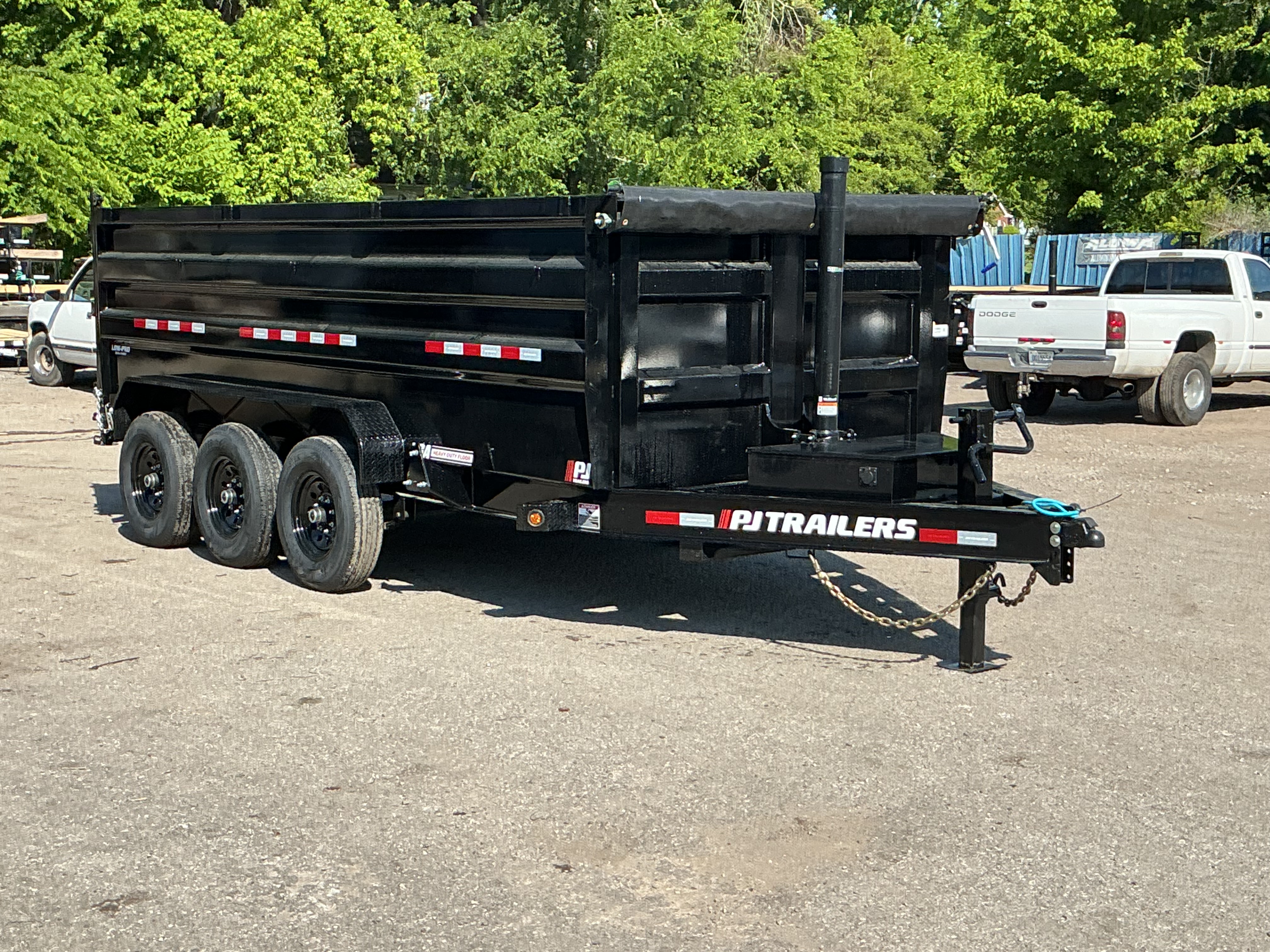 New 2026 PJ Trailers 83  x 16' Pro-Lift High Side Dump (DT) 21K GVWR Dump Trailer