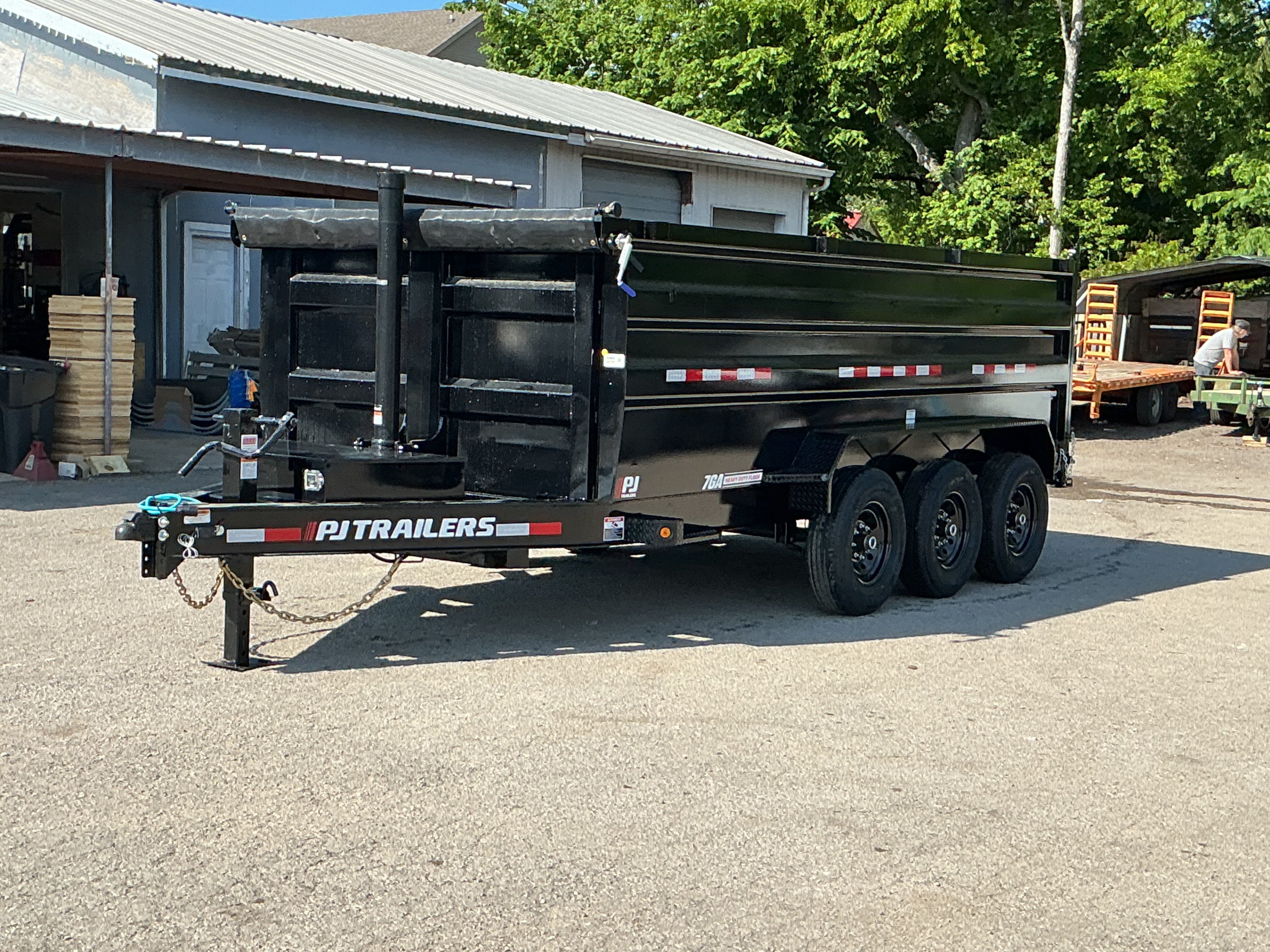 New 2026 PJ Trailers 83  x 16' Pro-Lift High Side Dump (DT) 21K GVWR Dump Trailer