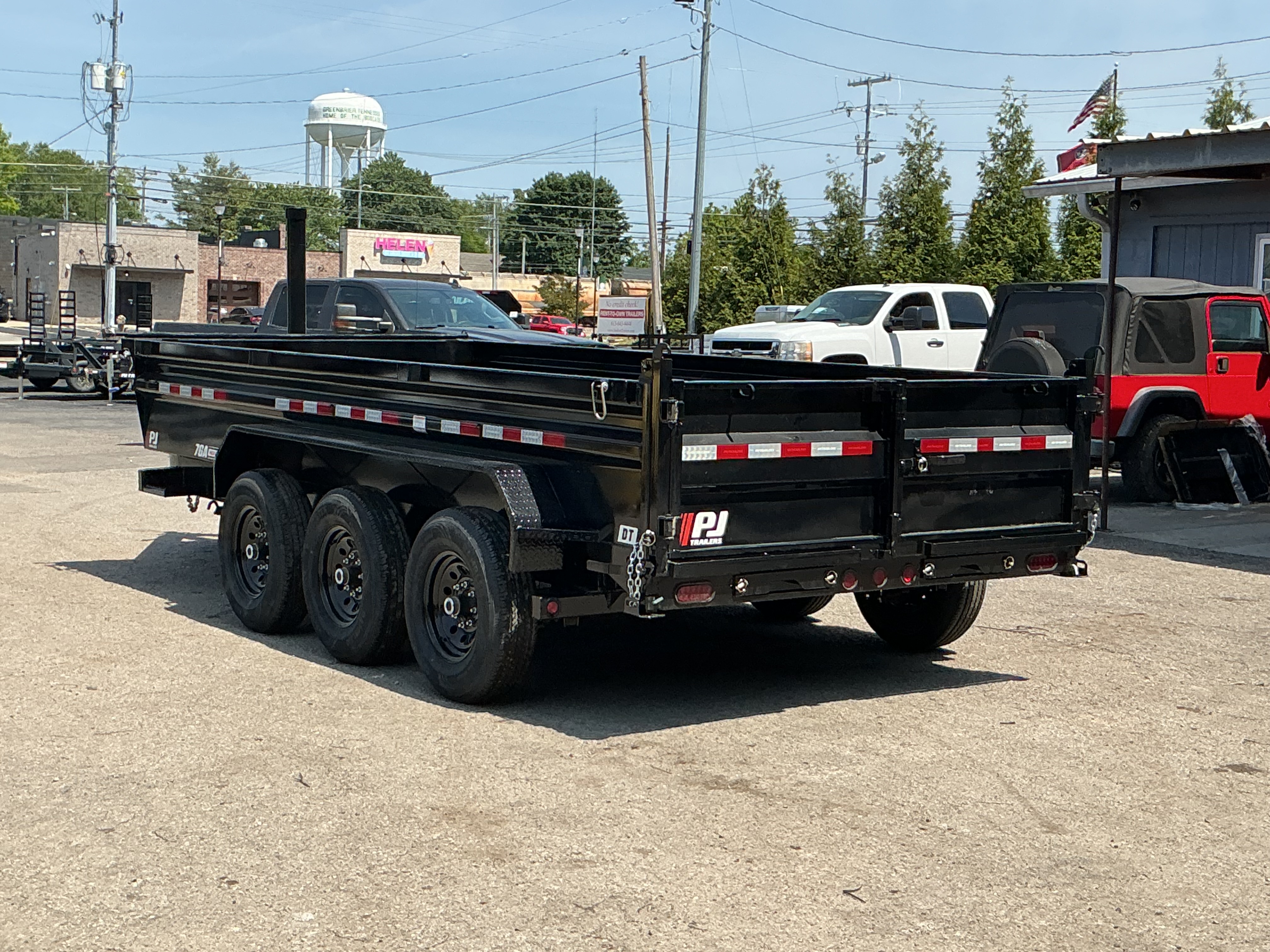 New 2026 PJ Trailers 83  x 16' Pro-Lift (DT) 21K GVWR Dump Trailer