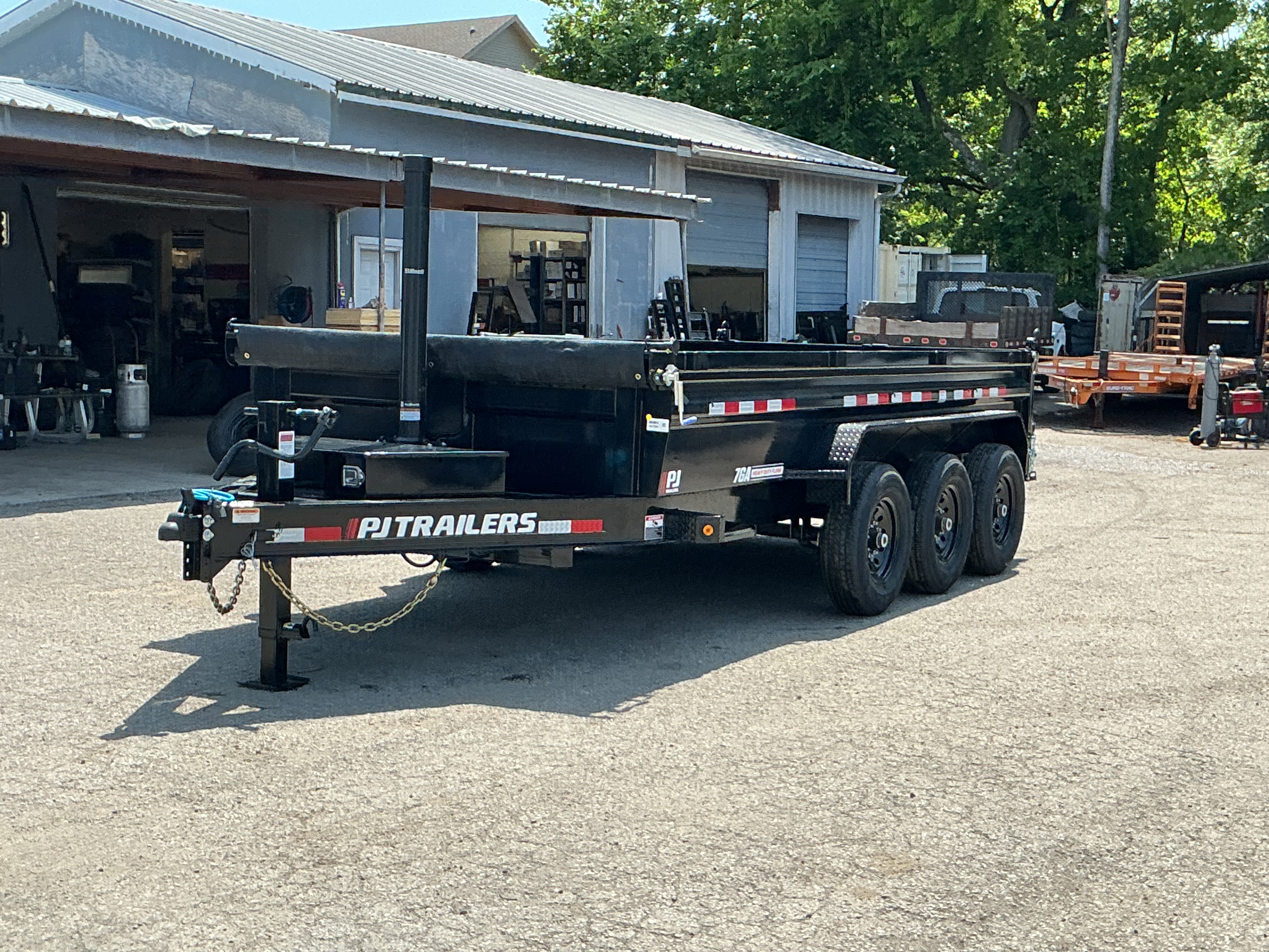 New 2026 PJ Trailers 83  x 16' Pro-Lift (DT) 21K GVWR Dump Trailer