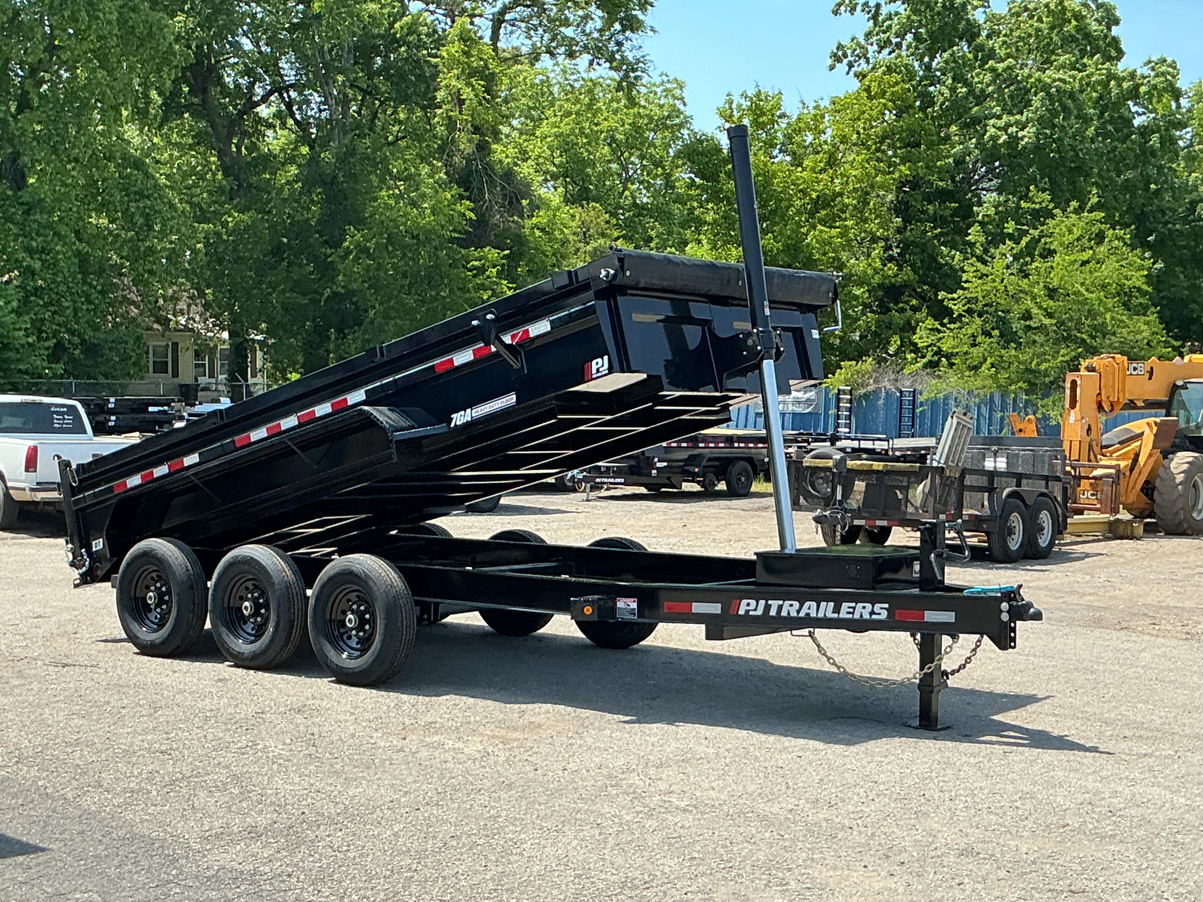 New 2026 PJ Trailers 83  x 16' Pro-Lift (DT) 21K GVWR Dump Trailer