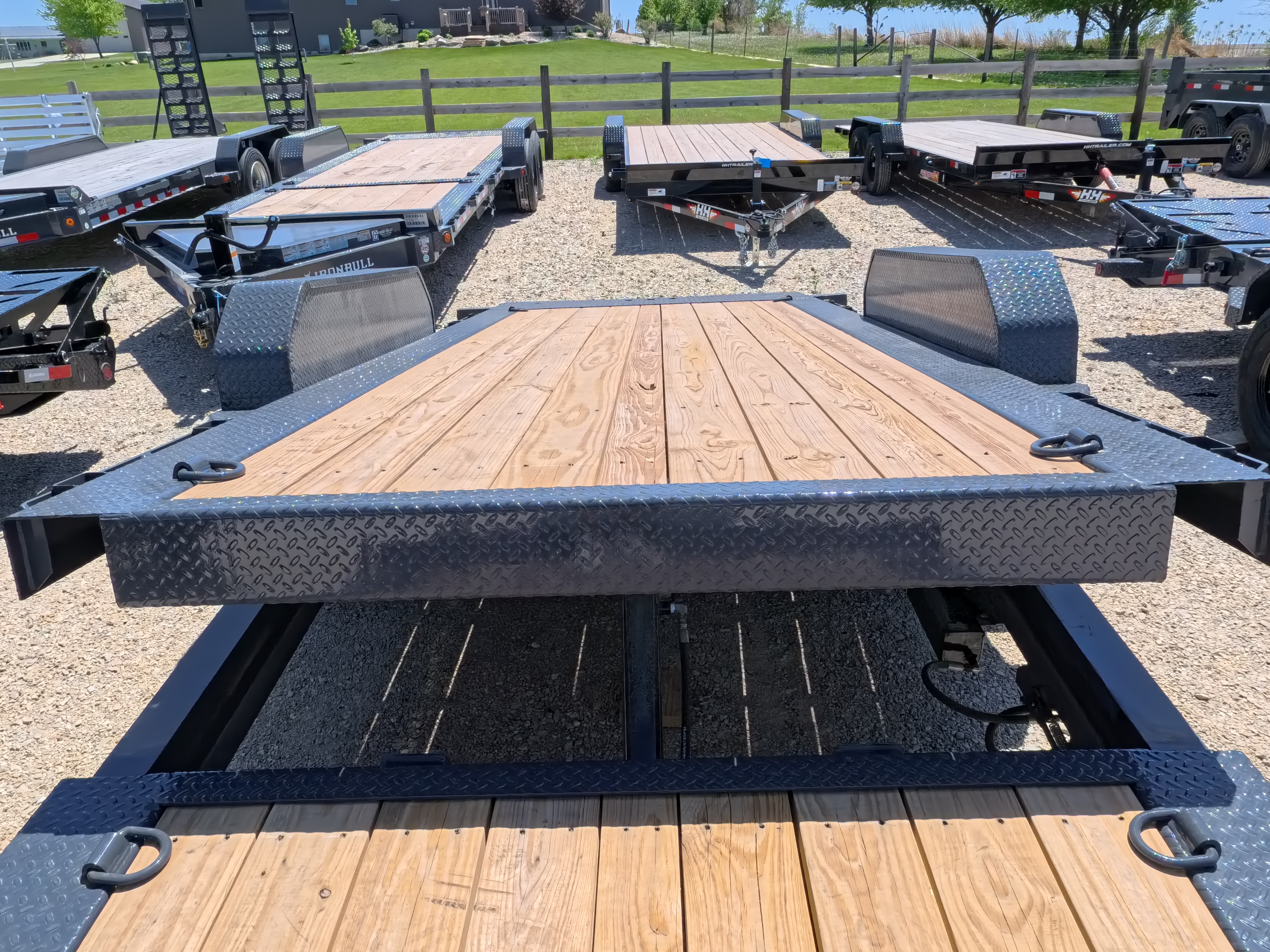 New 2026 Iron Bull 83 x 22 (16+6) TWB w/16 Ft. Tilt Deck, 14K GVWR -