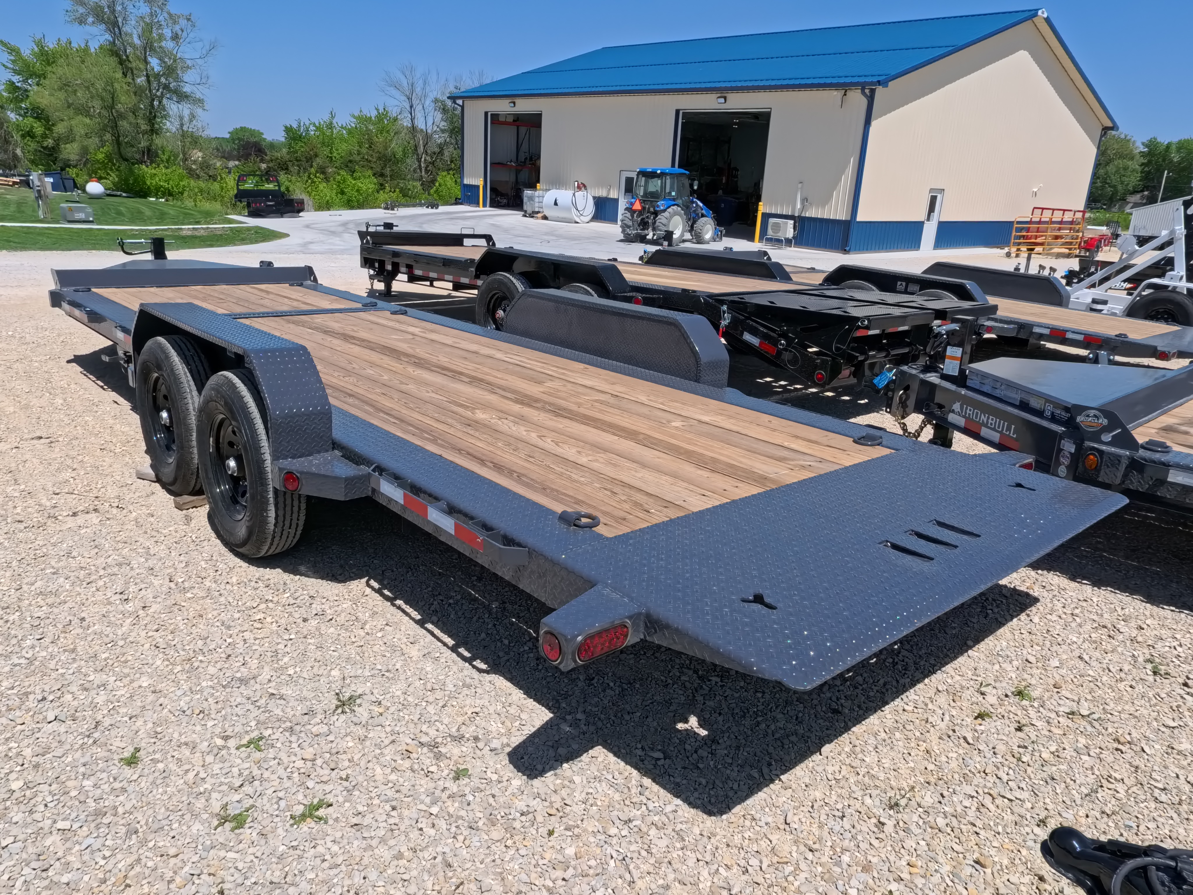 New 2026 Iron Bull 83 x 22 (16+6) TWB w/16 Ft. Tilt Deck, 14K GVWR -