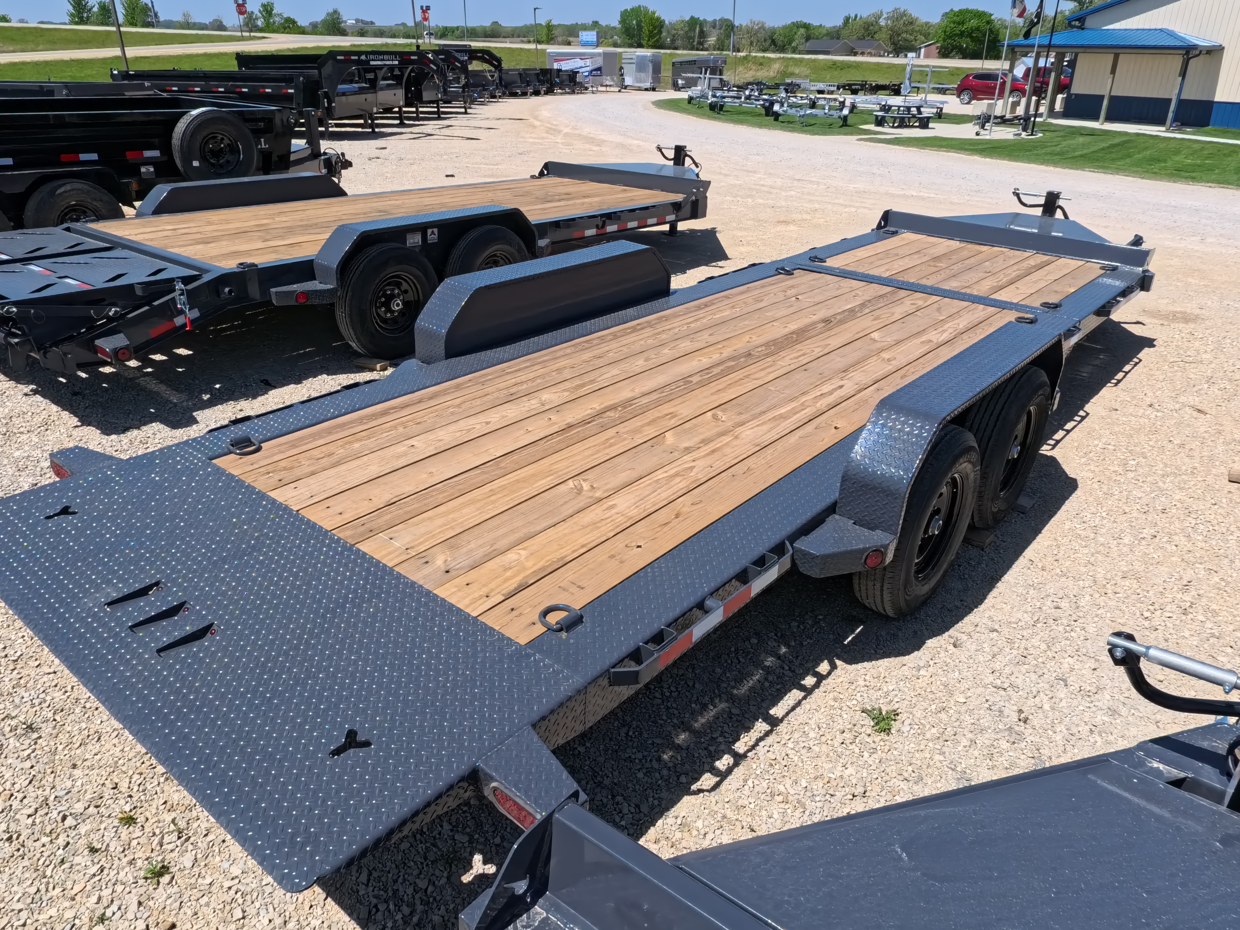 New 2026 Iron Bull 83 x 22 (16+6) TWB w/16 Ft. Tilt Deck, 14K GVWR -