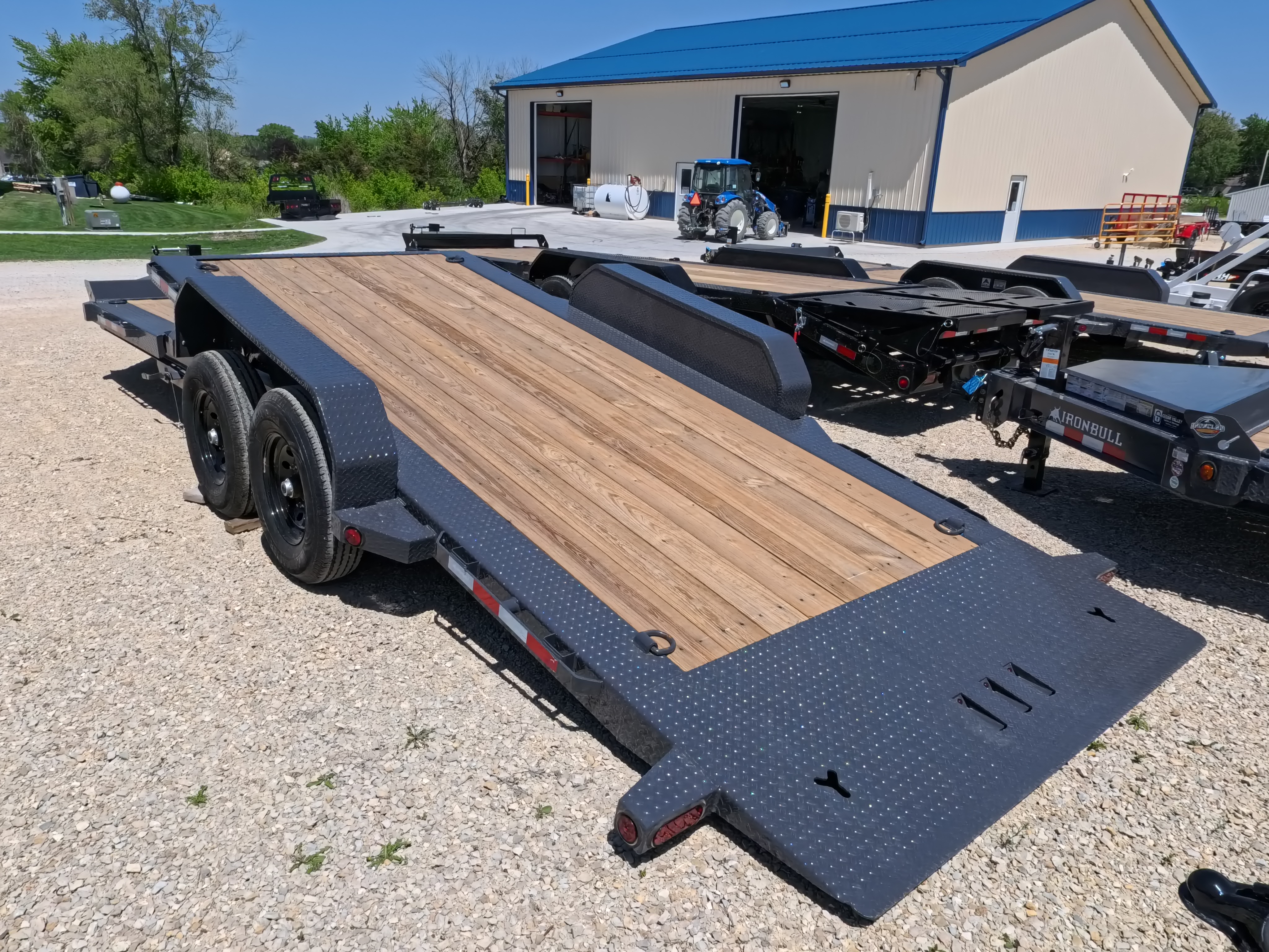 New 2026 Iron Bull 83 x 22 (16+6) TWB w/16 Ft. Tilt Deck, 14K GVWR -