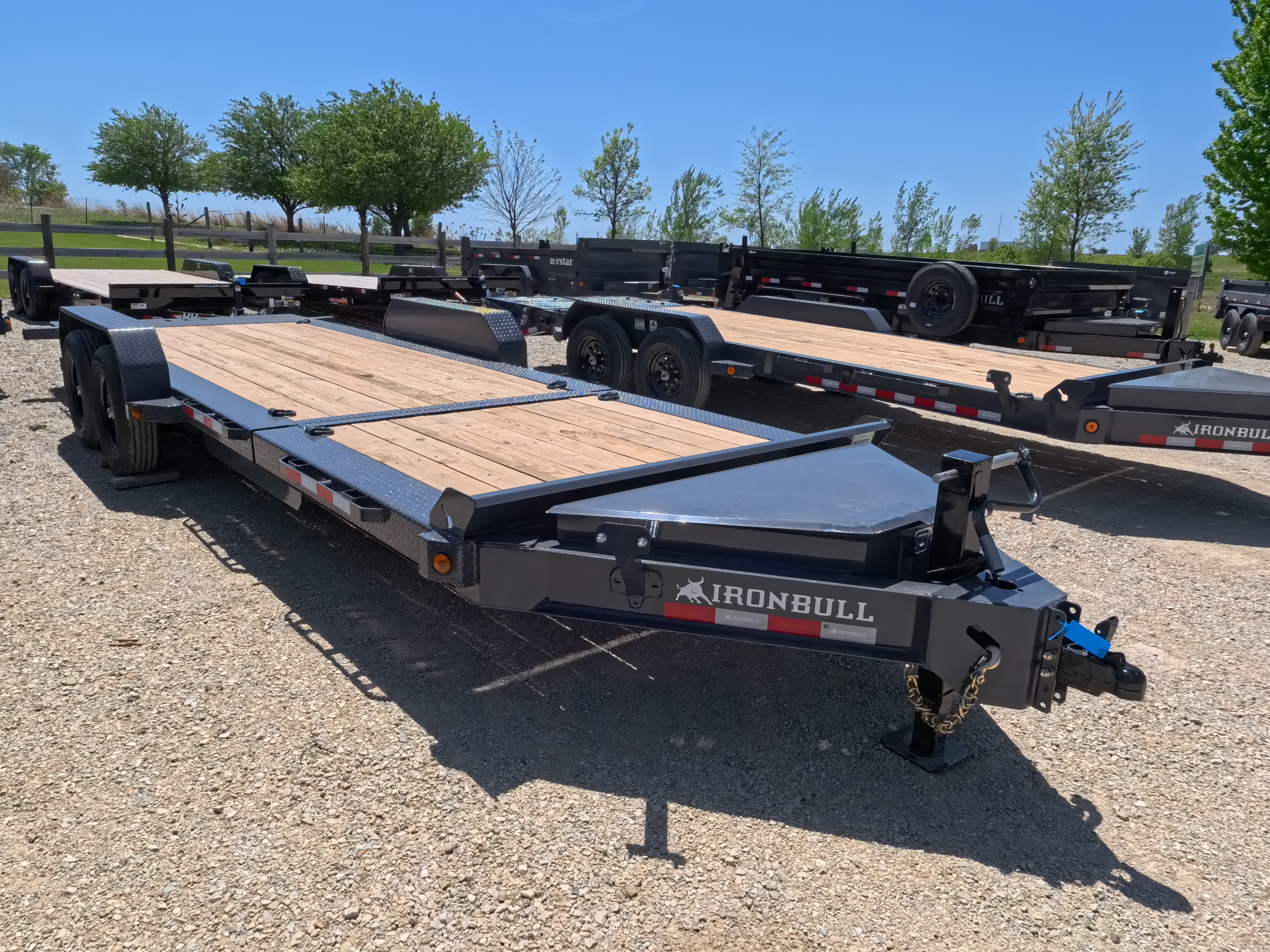 New 2026 Iron Bull 83 x 22 (16+6) TWB w/16 Ft. Tilt Deck, 14K GVWR -