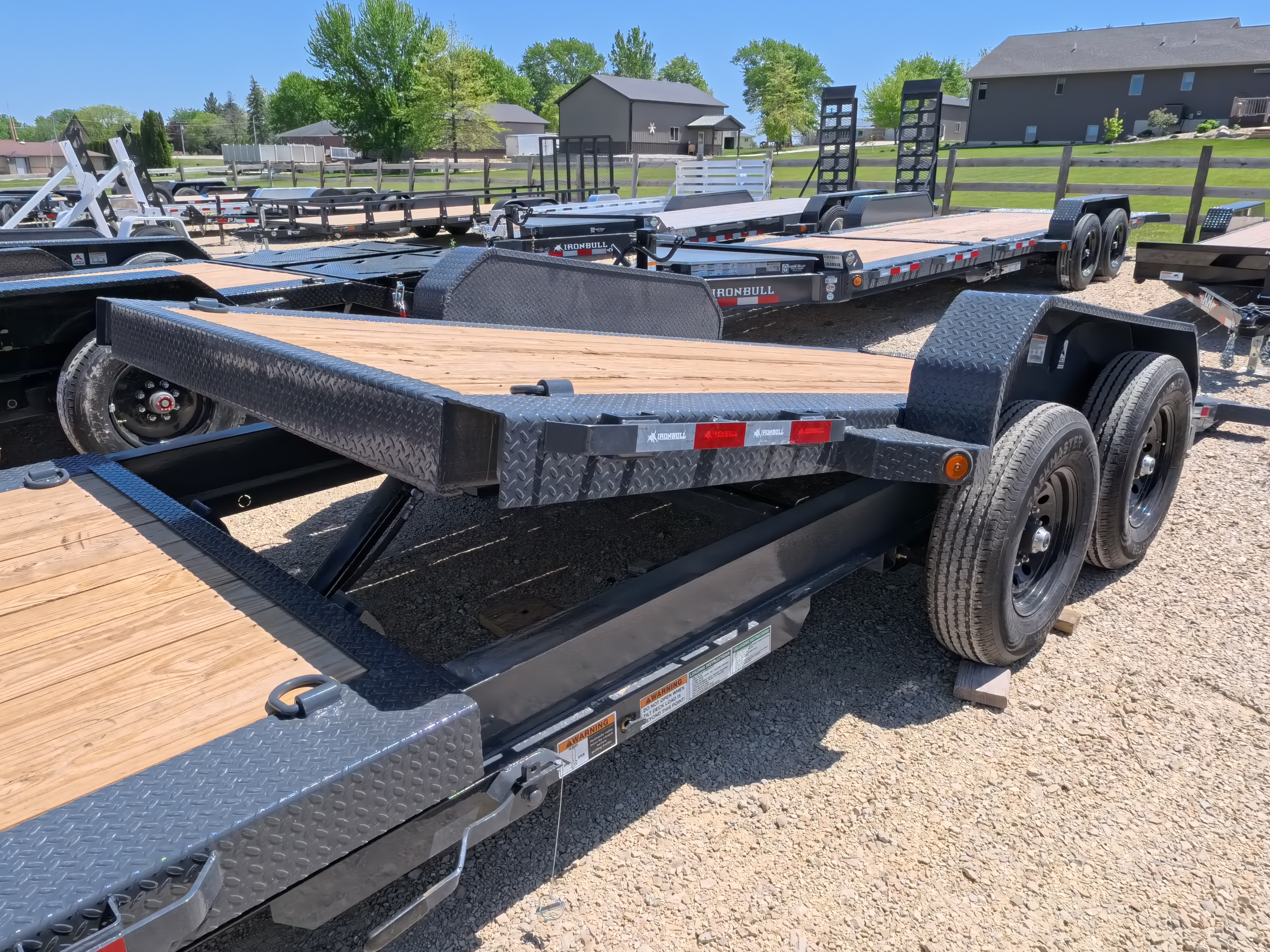 New 2026 Iron Bull 83 x 22 (16+6) TWB w/16 Ft. Tilt Deck, 14K GVWR -