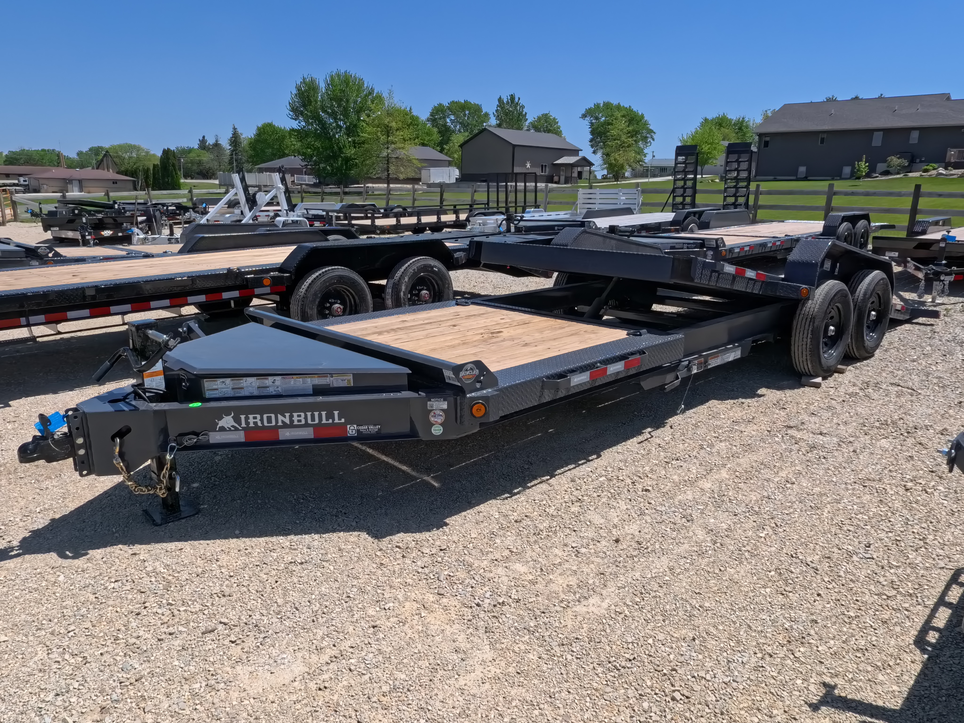 New 2026 Iron Bull 83 x 22 (16+6) TWB w/16 Ft. Tilt Deck, 14K GVWR -
