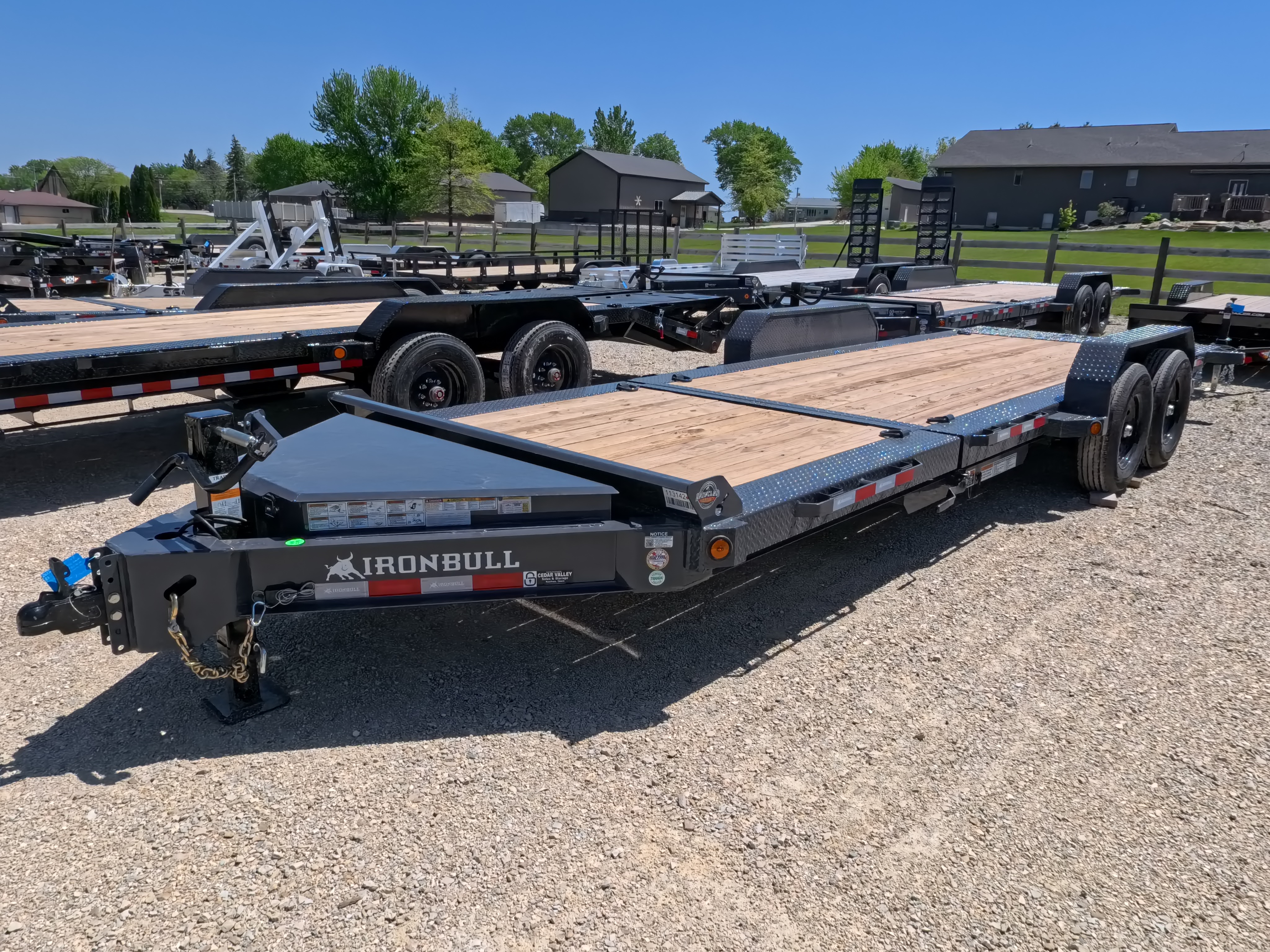 New 2026 Iron Bull 83 x 22 (16+6) TWB w/16 Ft. Tilt Deck, 14K GVWR -
