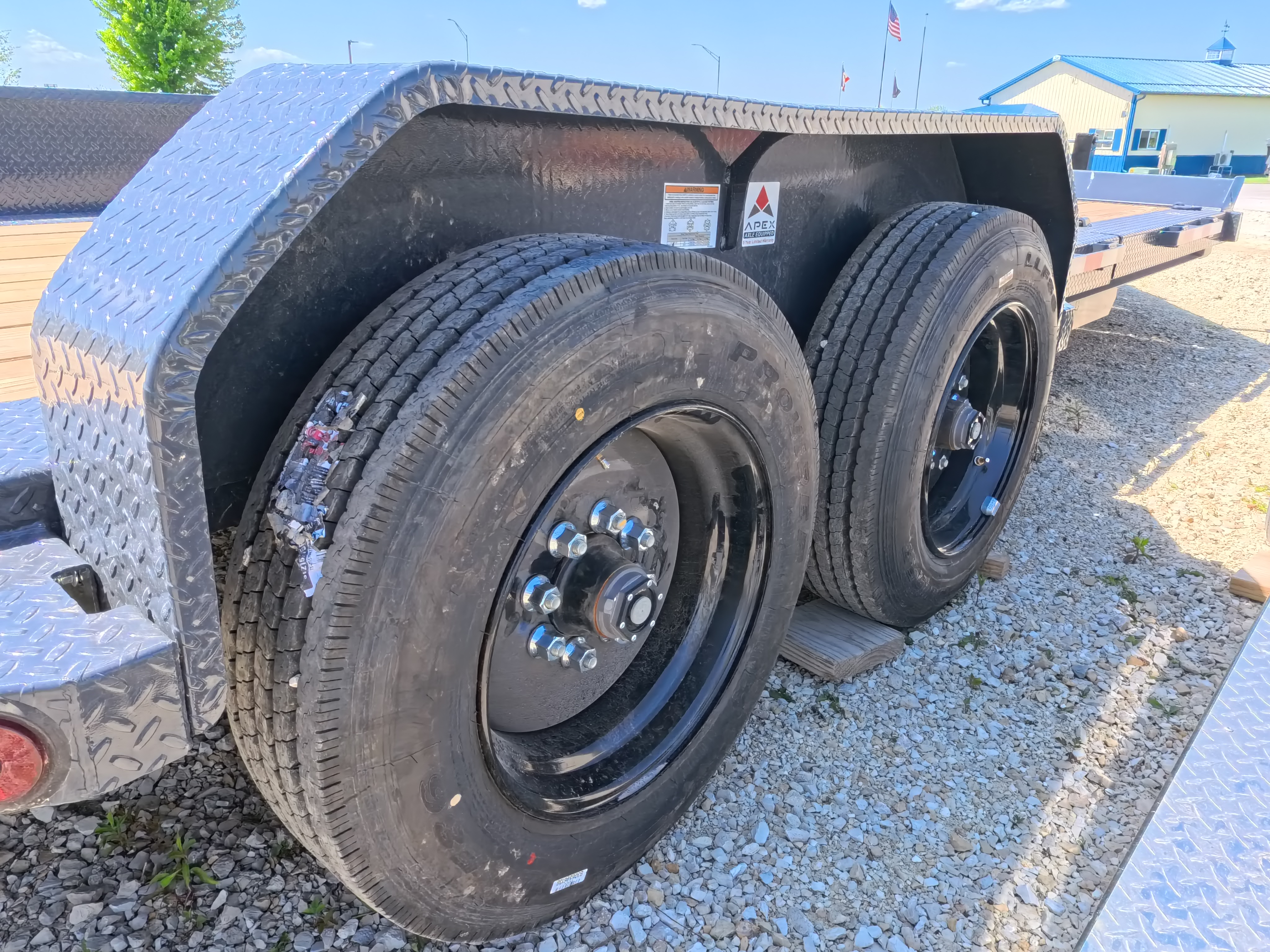 New 2026 Iron Bull 81 x 22 (16+6) TWB with 16 Ft. Tilt Deck, 16K GVWR, Torsion Axles, 16 Ply Single Tires