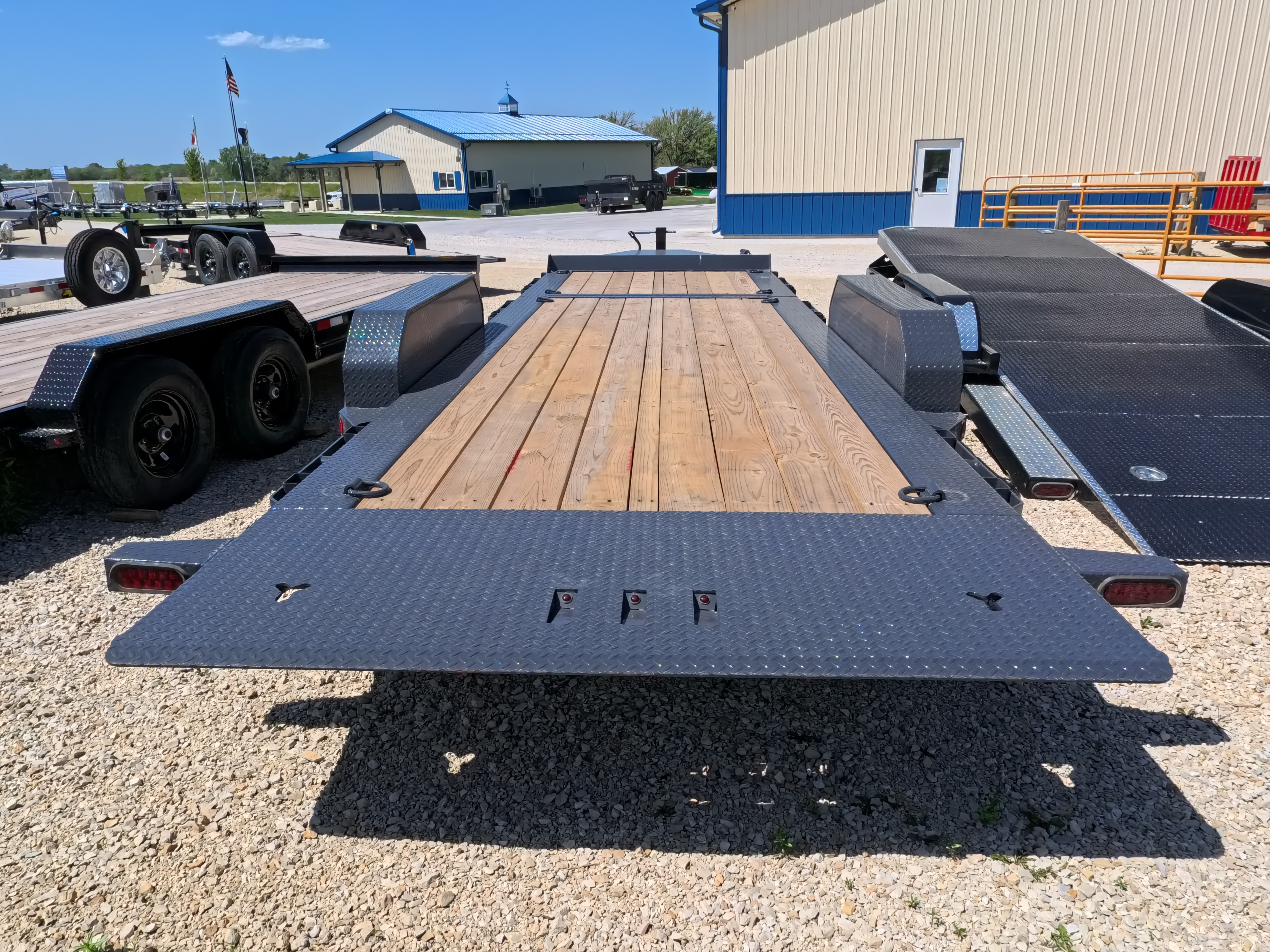 New 2026 Iron Bull 81 x 22 (16+6) TWB with 16 Ft. Tilt Deck, 16K GVWR, Torsion Axles, 16 Ply Single Tires