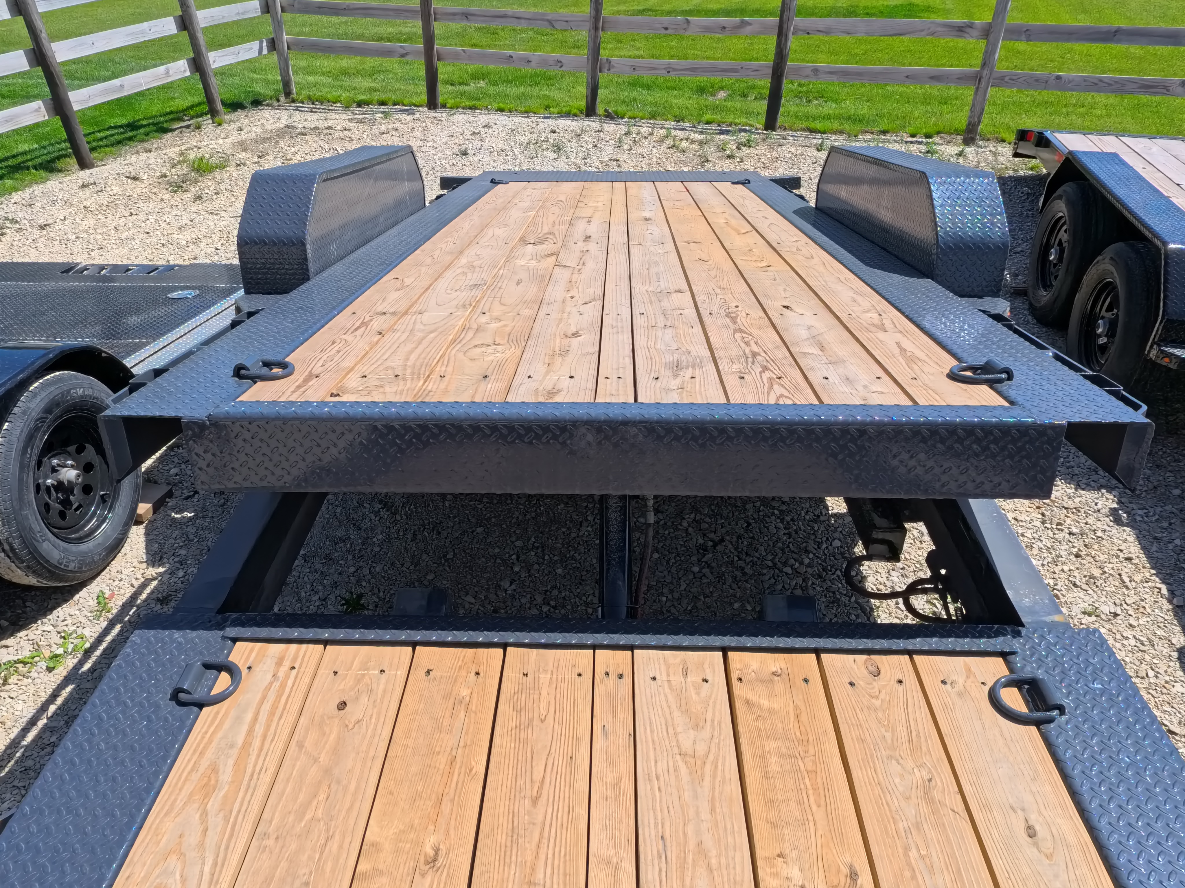 New 2026 Iron Bull 81 x 22 (16+6) TWB with 16 Ft. Tilt Deck, 16K GVWR, Torsion Axles, 16 Ply Single Tires