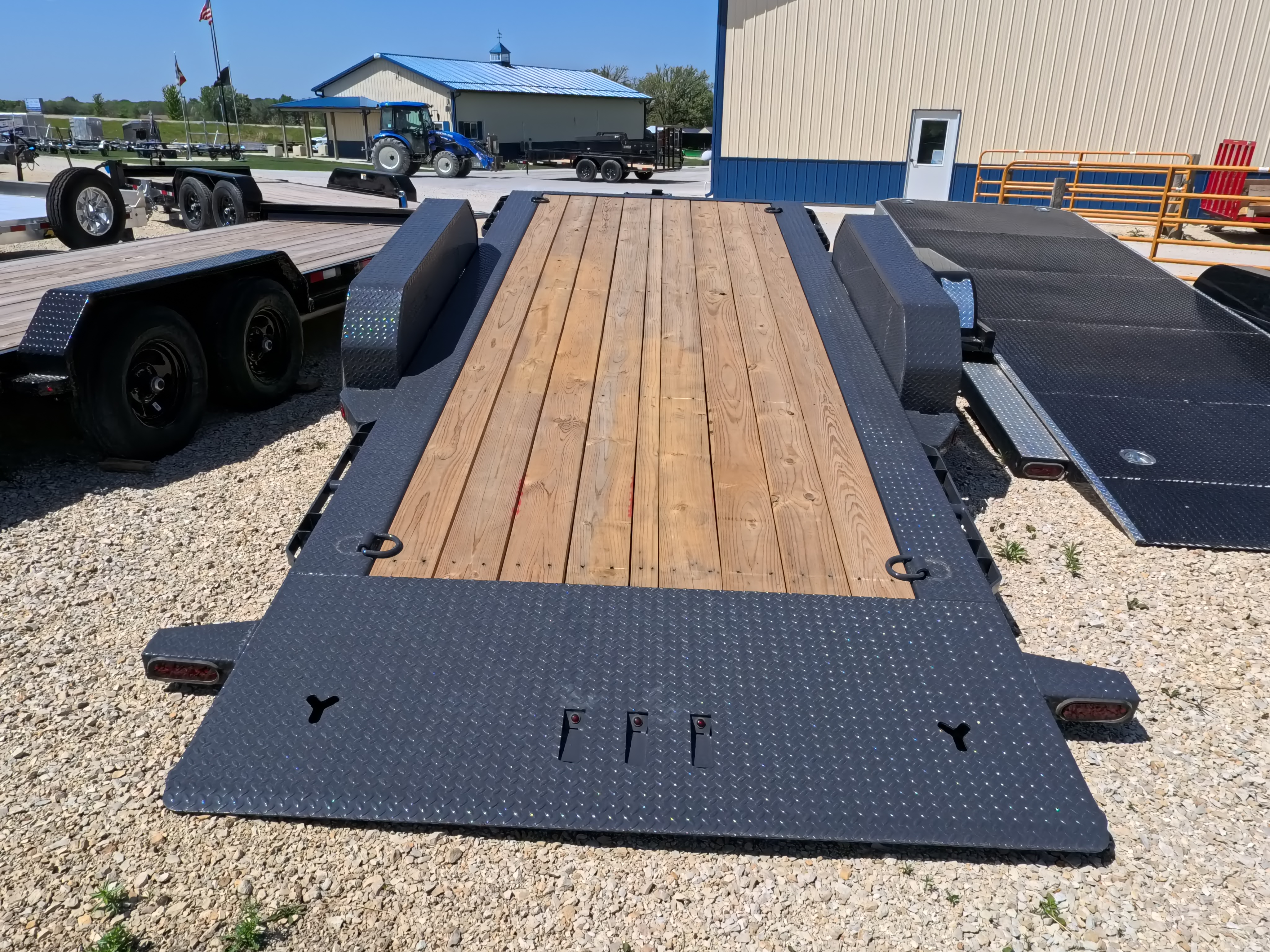 New 2026 Iron Bull 81 x 22 (16+6) TWB with 16 Ft. Tilt Deck, 16K GVWR, Torsion Axles, 16 Ply Single Tires