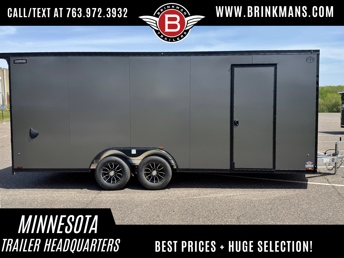 New 2027 Lightning Trailers 8.5x20 Car / Racing Trailer