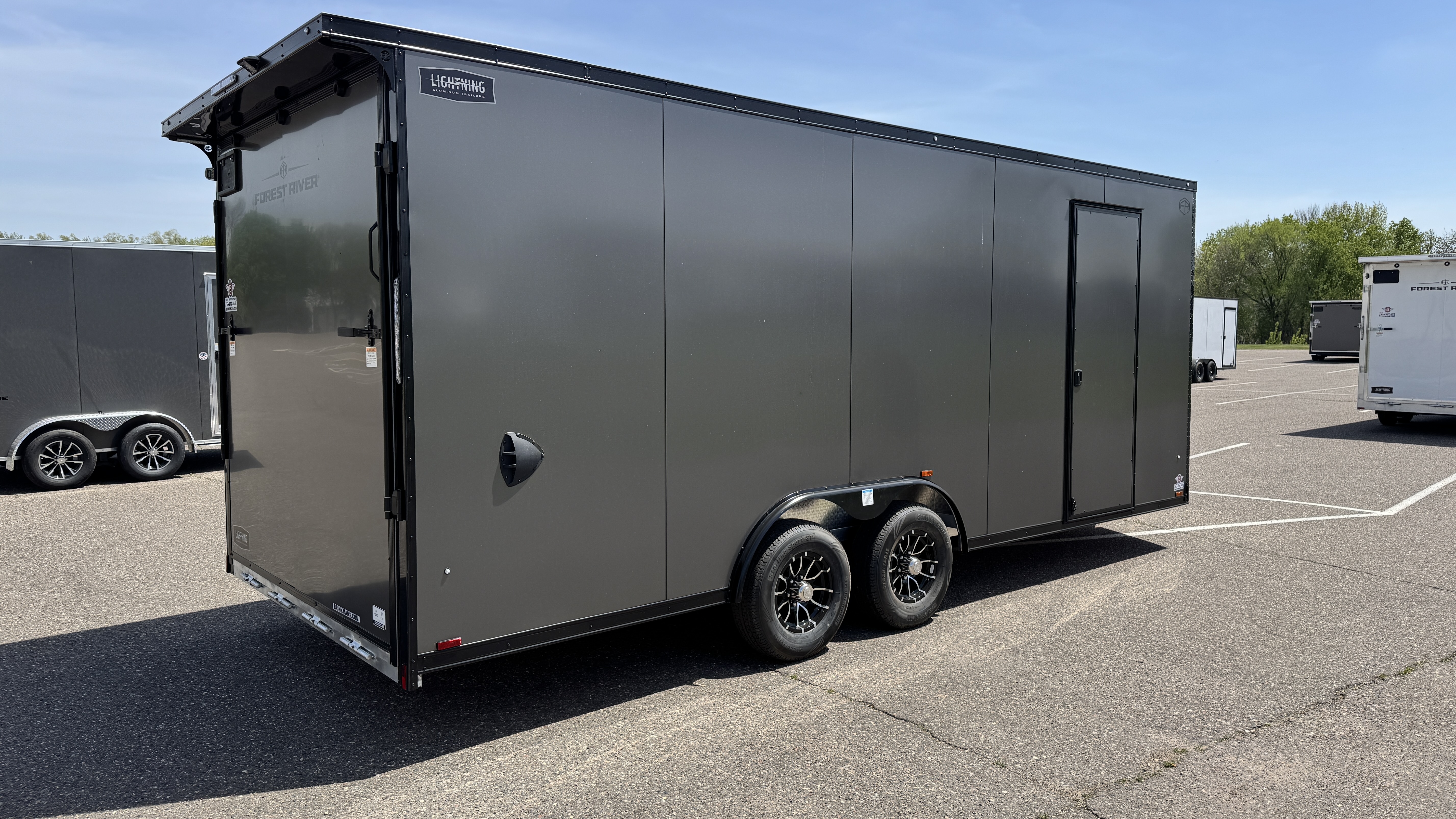New 2027 Lightning Trailers 8.5x20 Car / Racing Trailer